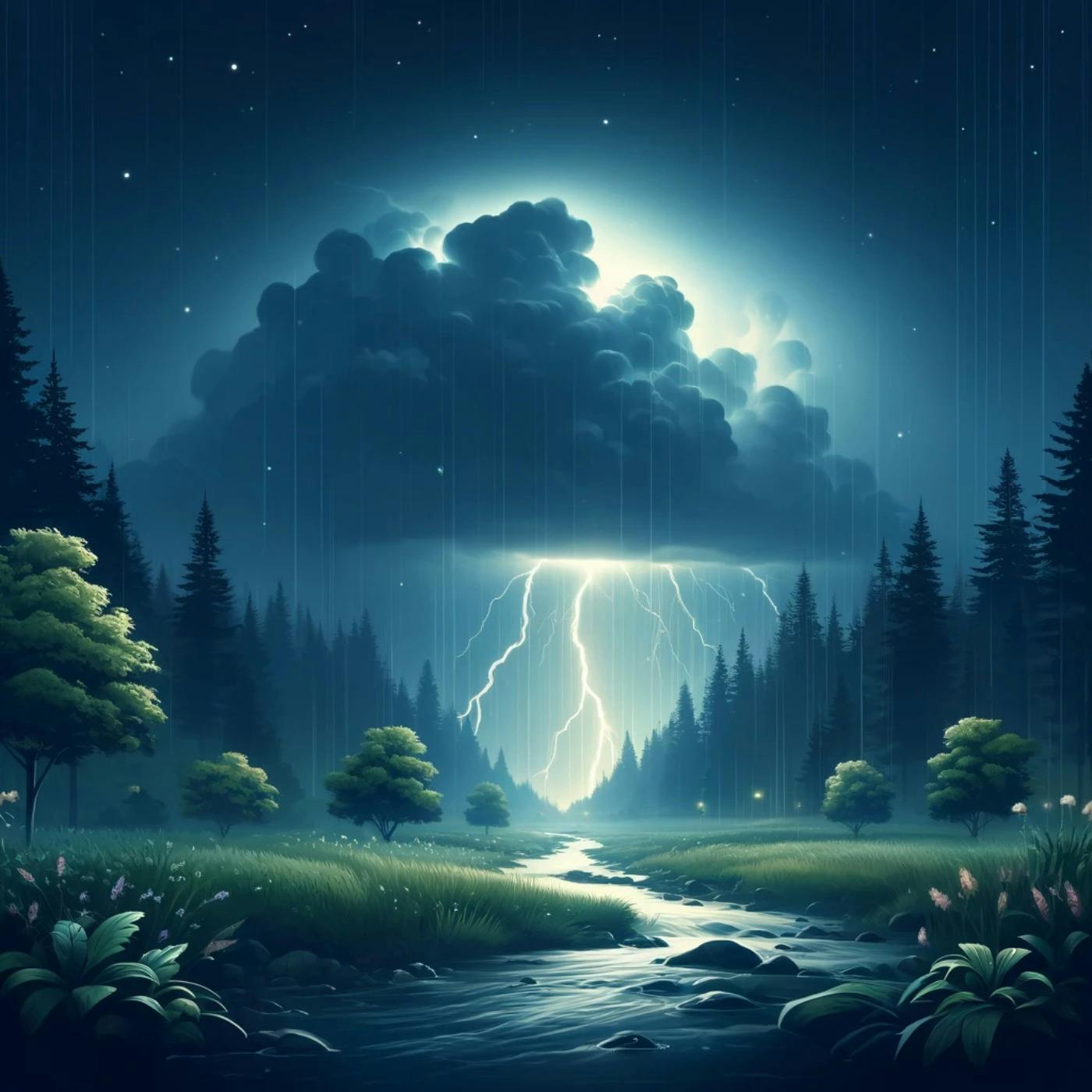 ️ Tormenta y Lluvia Relajante para un Sueño Reparador