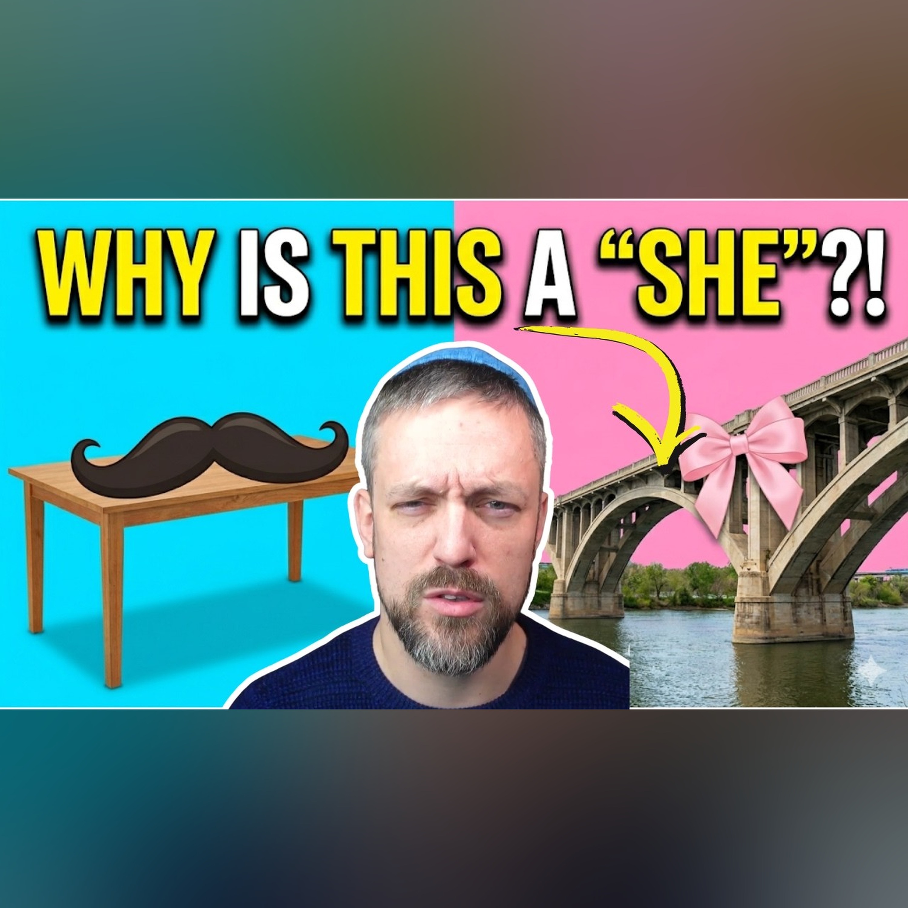 Why does a table have a gender? (Grammatical gender explained)