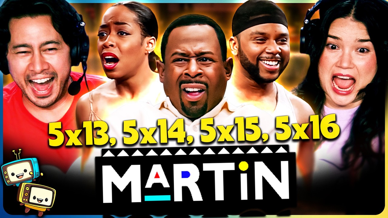 MARTIN (1996) 5x13, 5x14, 5x15 & 5x16 Reaction! | First Time Watch | Martin Lawrence w/ Jaby Koay episode artwork