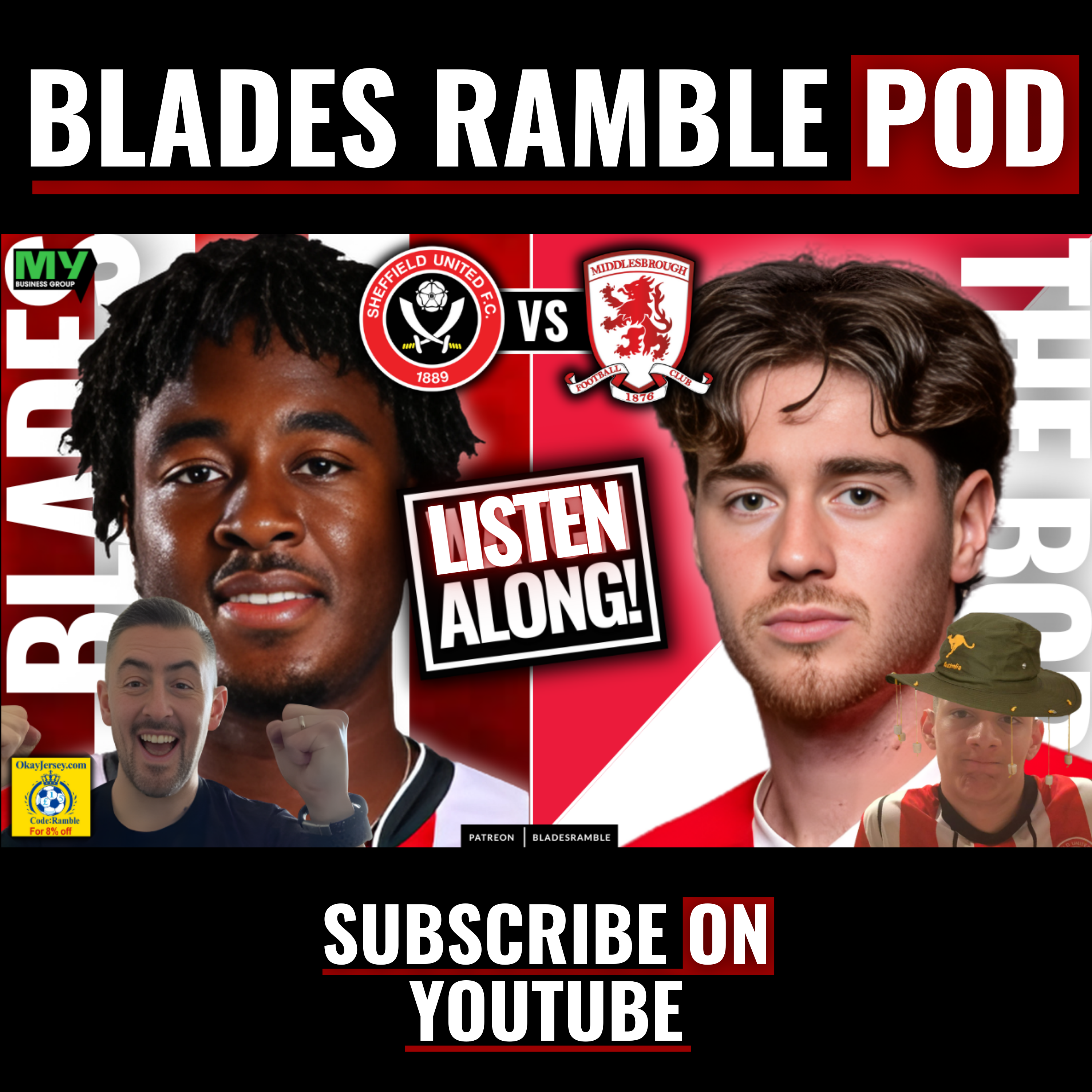 📺⚔️ LISTENALONG | SHEFFIELD UNITED v MIDDLESBROUGH ⚔️📺
