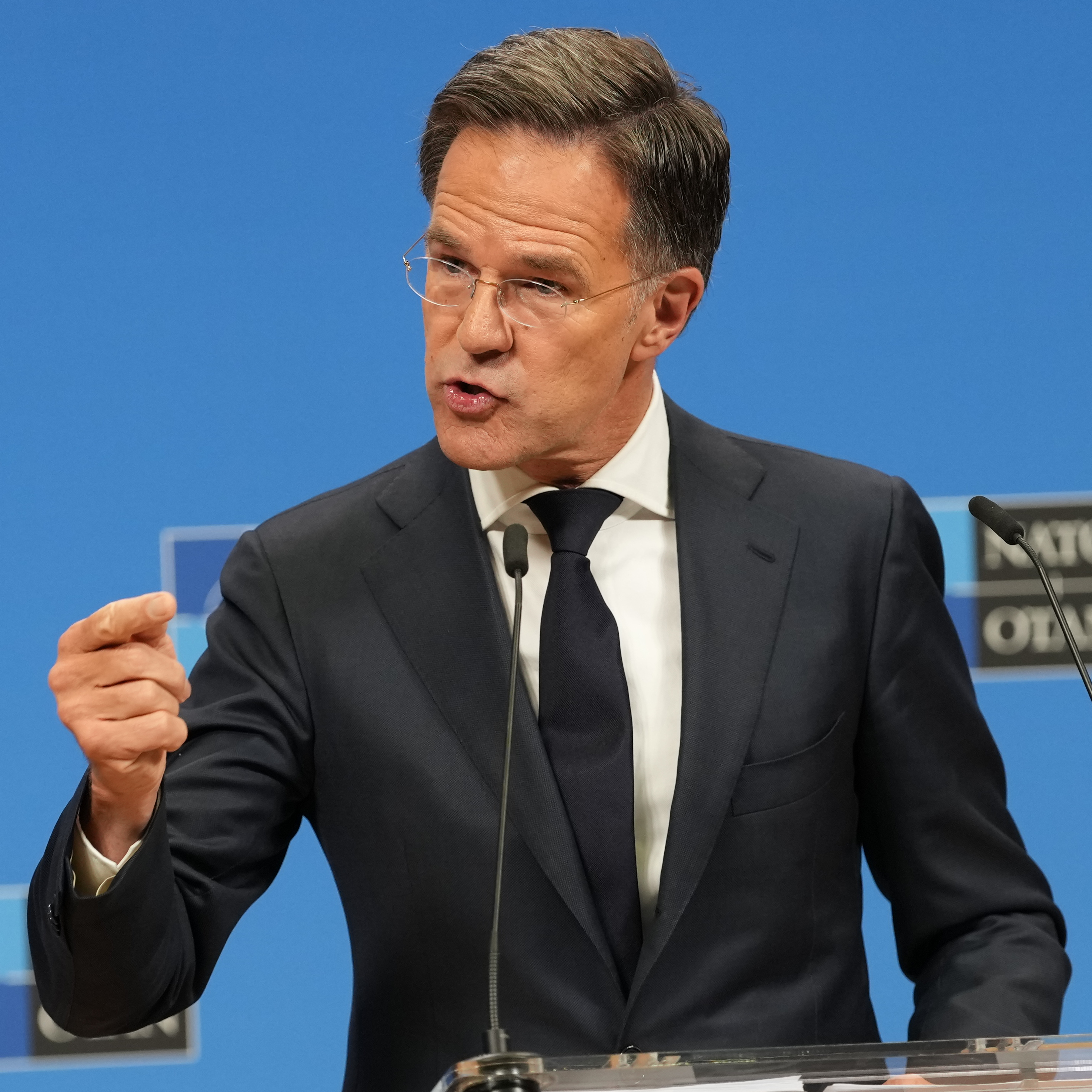 Amid tensions, NATO chief heads to DC