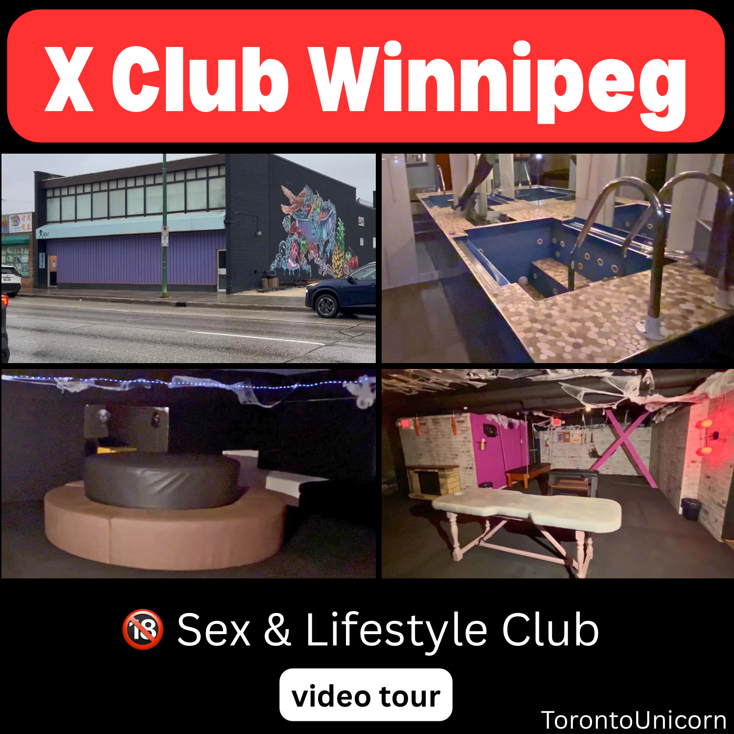 The X Club Winnipeg - Sex & Lifestyle Club VIDEO TOUR