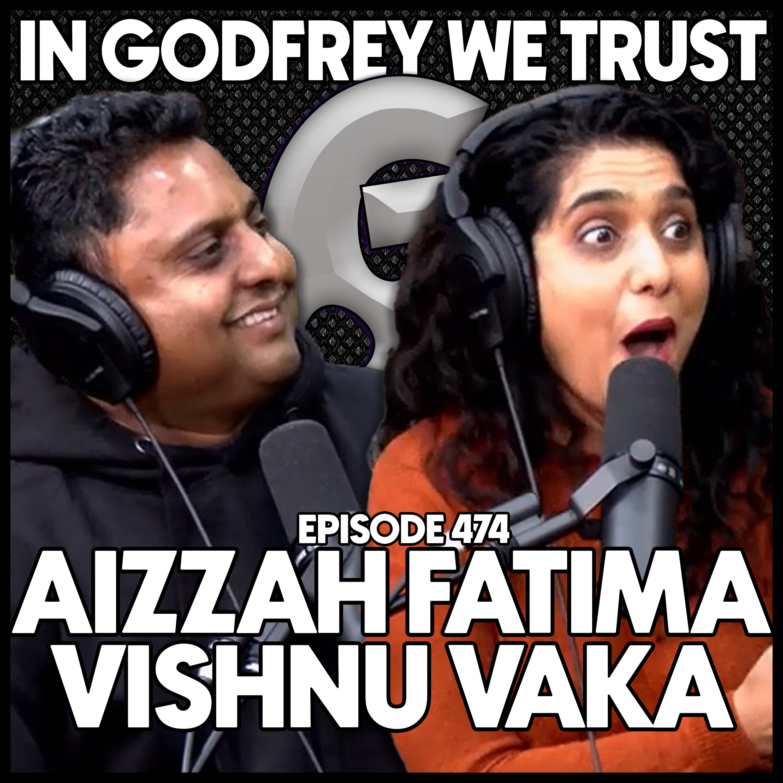 474. Actress Aizzah Fatima & Vishnu Vaka | The India-Pakistan Debate episode artwork