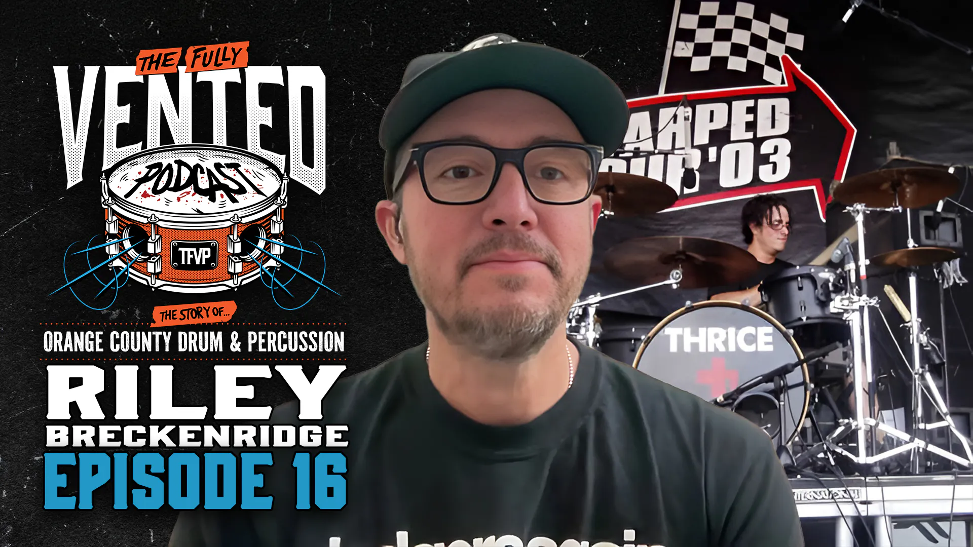 The drums of Thrice's Riley Breckenridge | Episode 16 episode artwork