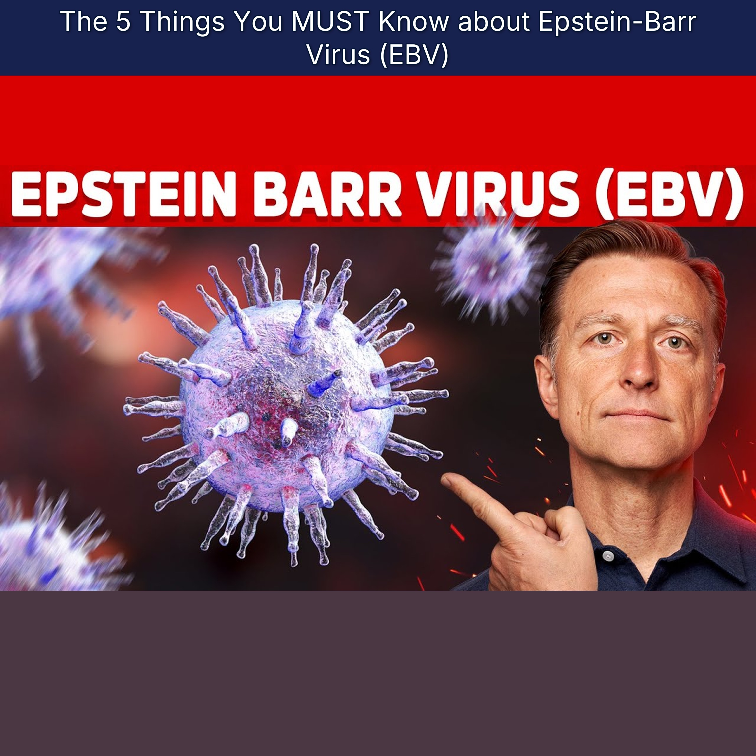 The 5 Things You MUST Know about Epstein-Barr Virus (EBV)