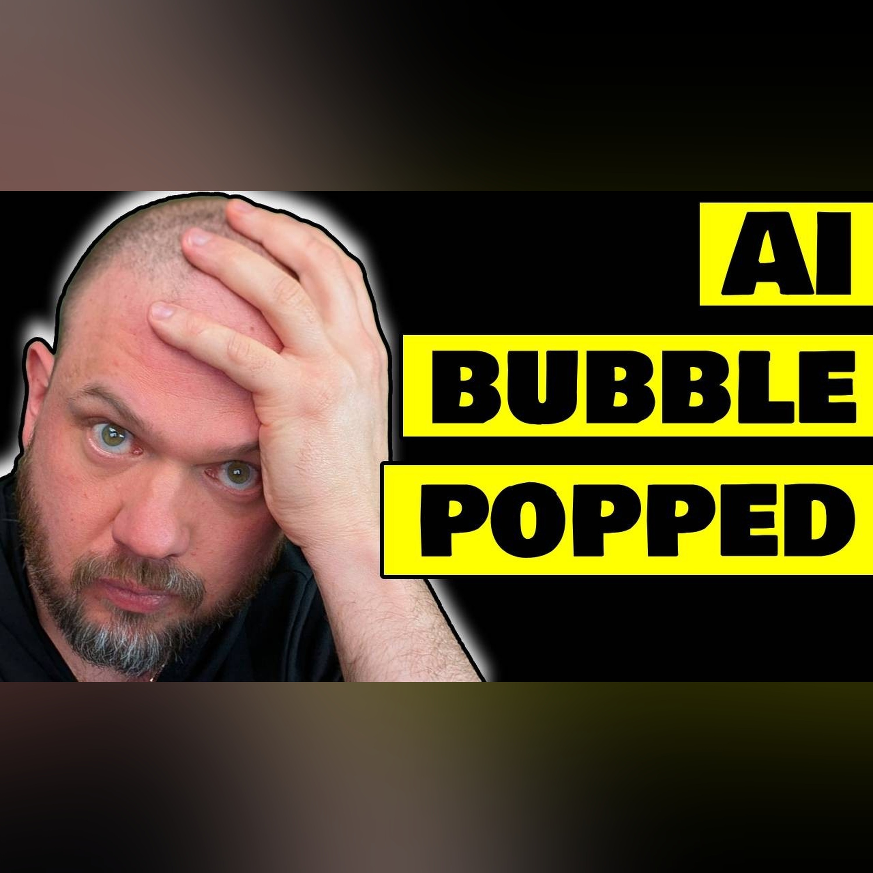 AI bubble JUST popped...