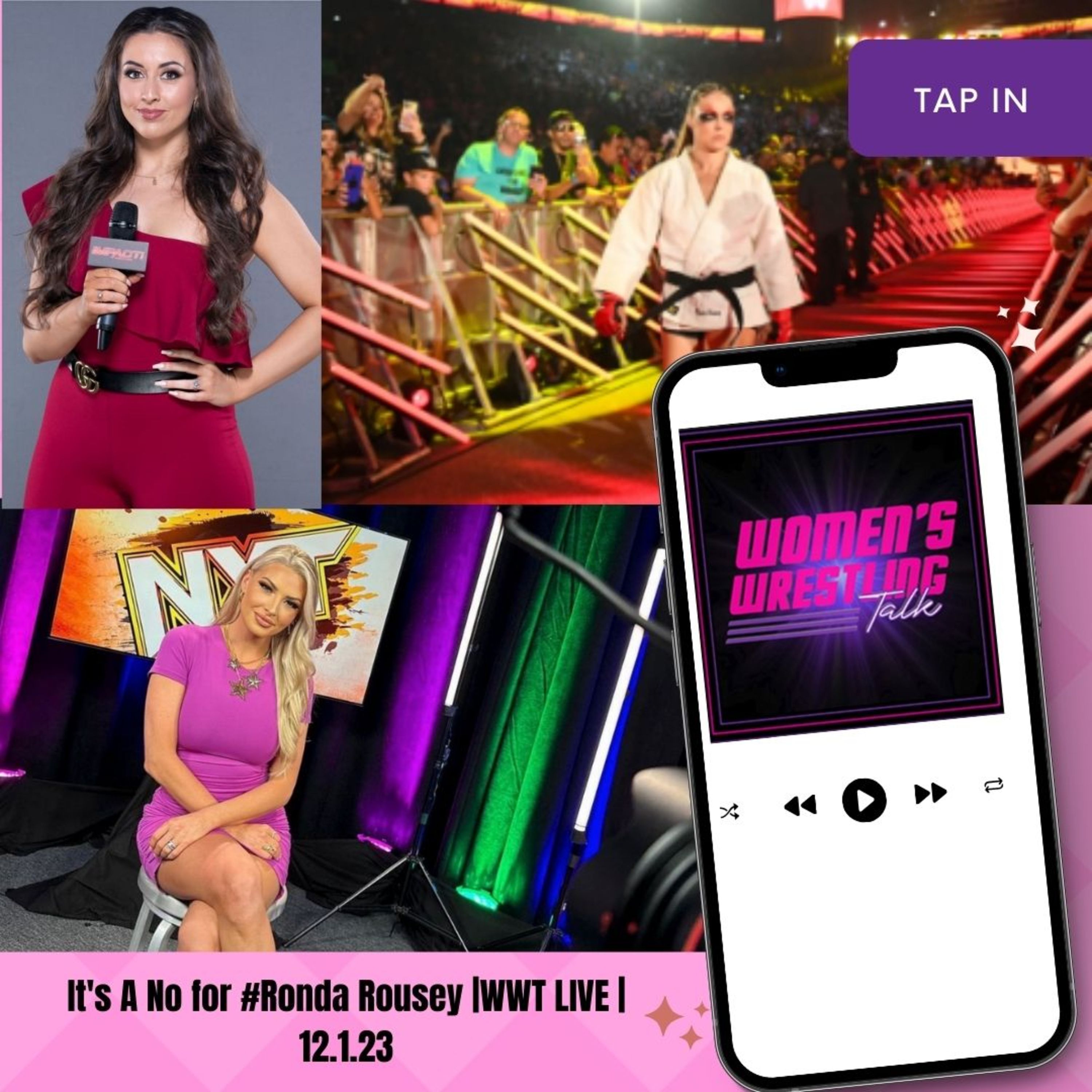 It's A No for #RondaRousey |WWT LIVE | 12.1.23 episode artwork