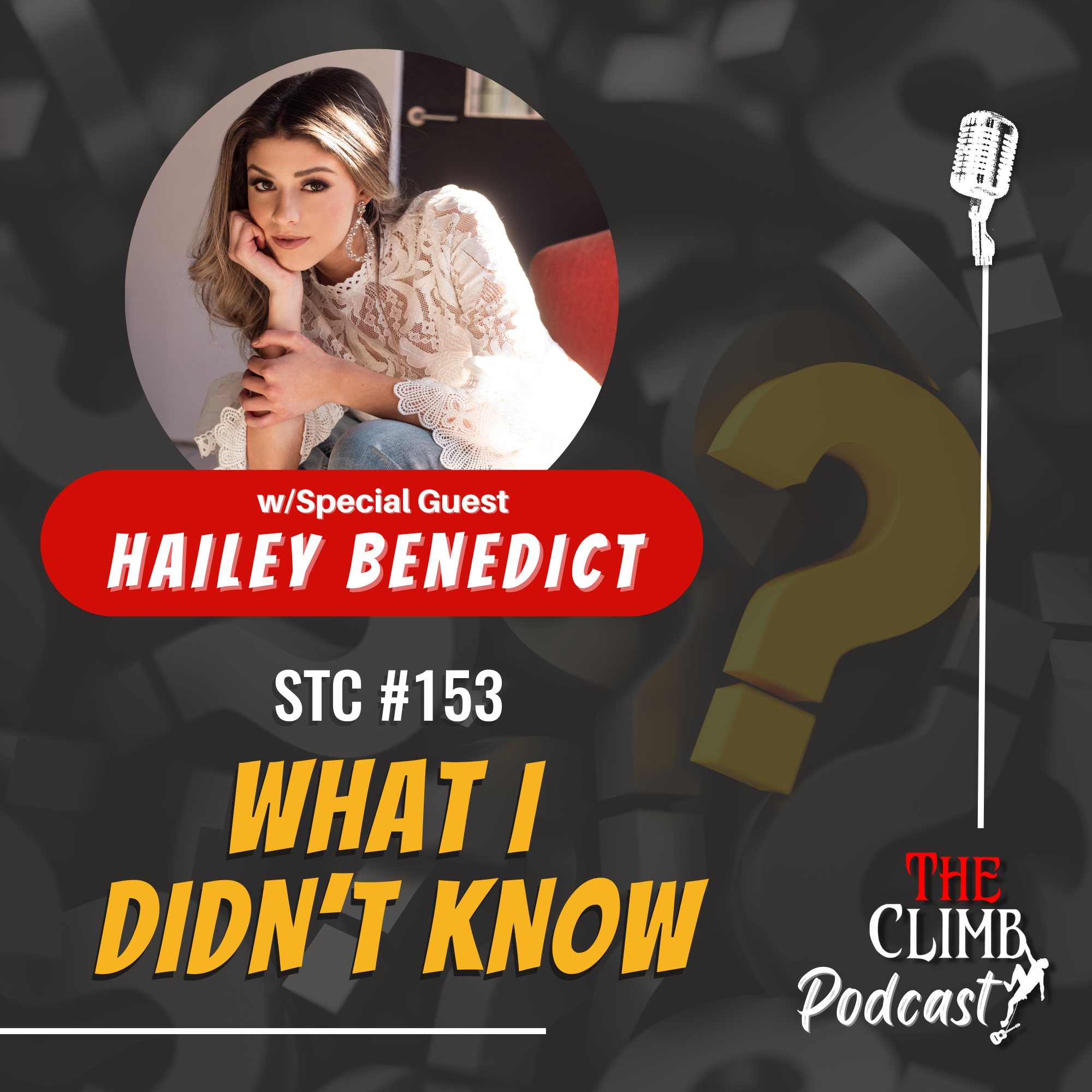 "What I Didn't Know" - Hailey Benedict