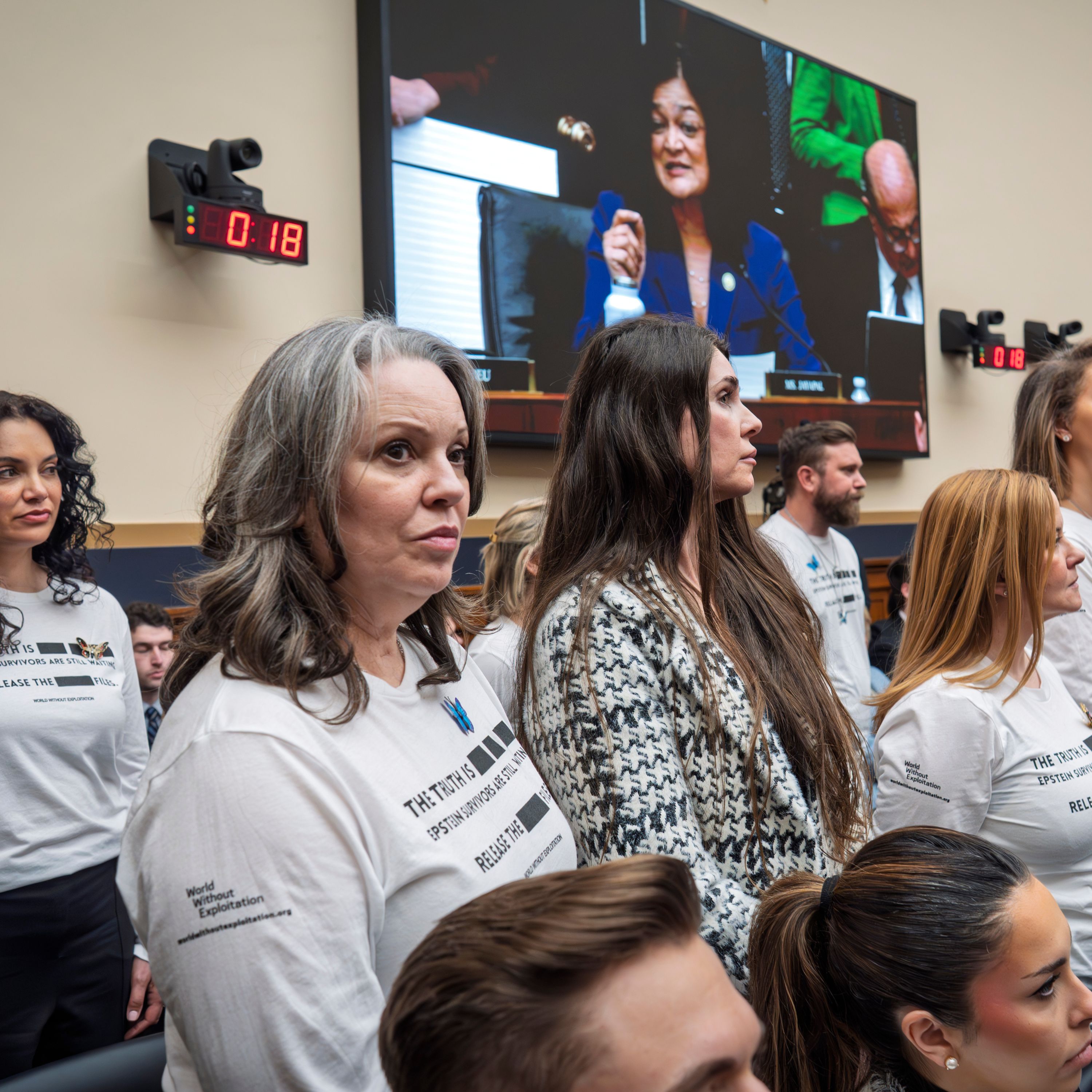 Jayapal Stands With Survivors Ahead of Bondi Hearing