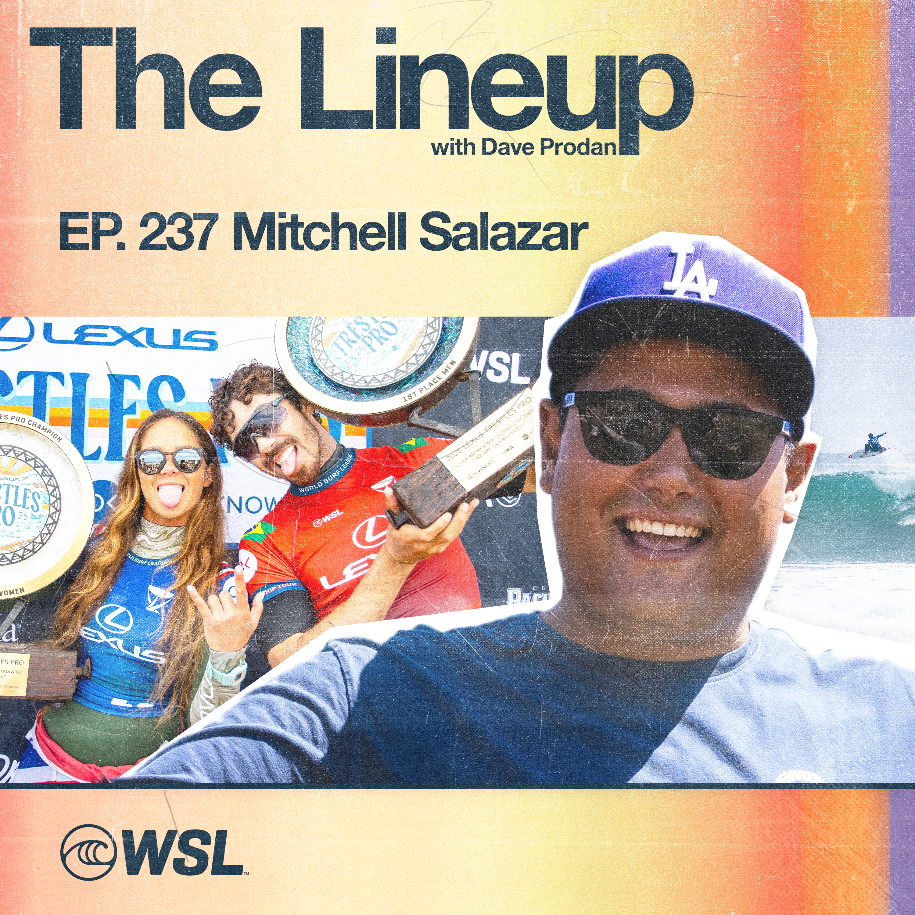 EP 237: Mitchell Salazar – Yago & Bettylou’s second 2025 CT win, Breaking down Trestles, Listener Q’s, Fantasy sleeper picks, and the domination of …Lost Surfboards ahead of the Rio Pro