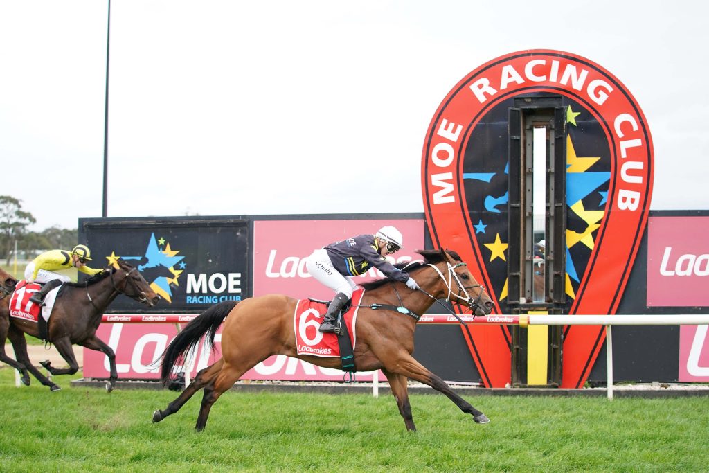 Andrew Kuuse with Moe Racing Club's Shane Berry thumbnail