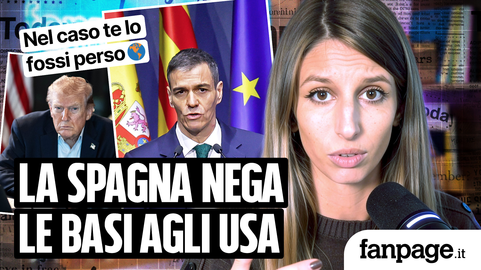 Pedro Sanchez contro Trump: gli USA non potranno usare le basi spagnole per operazioni contro l'Iran episode artwork