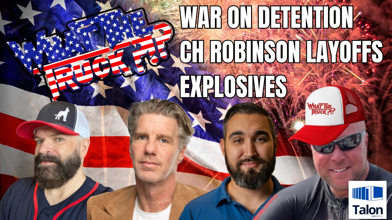 The explosive episode; C.H. Robinson layoffs; war on detention