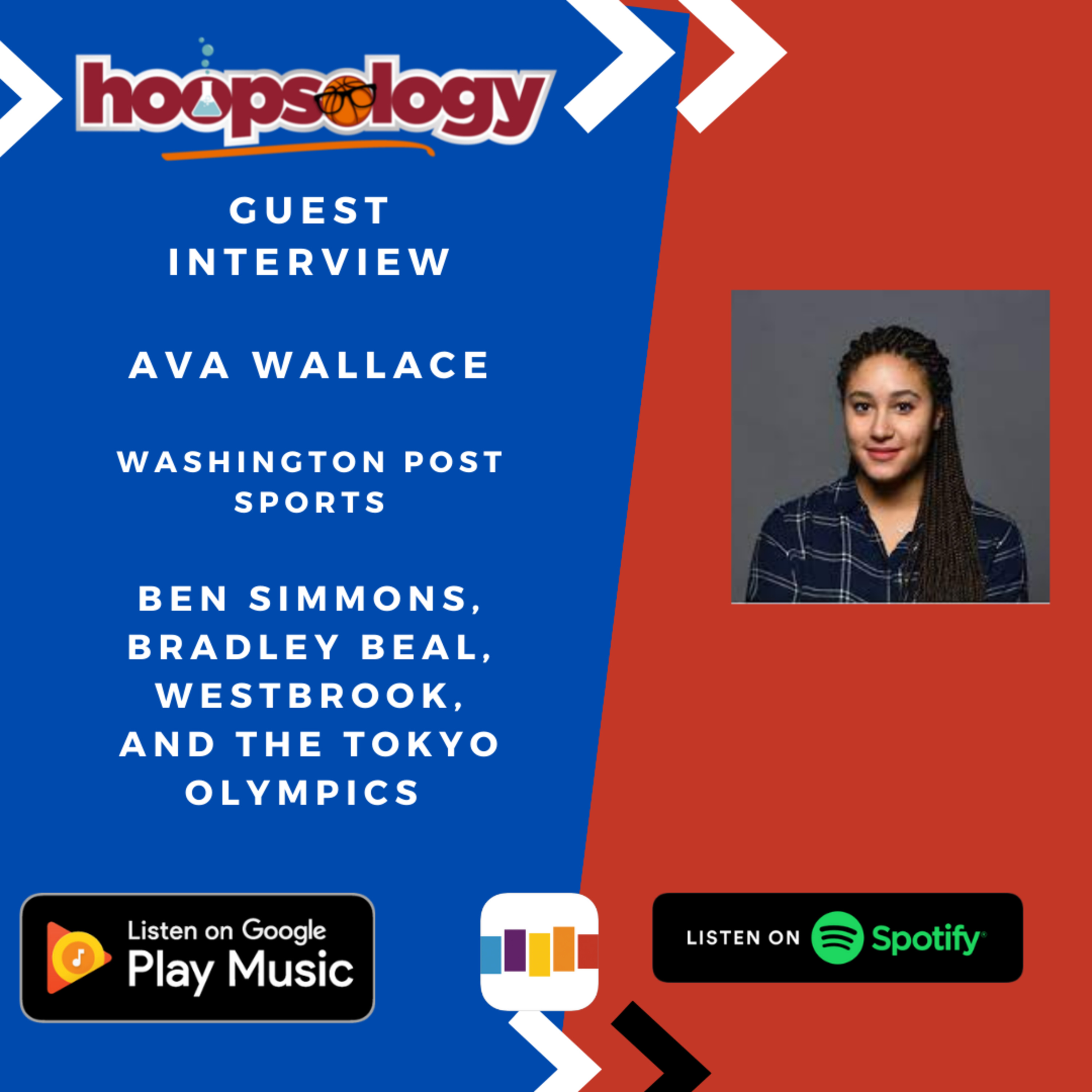 Hoopsology Interview: The Washington Post's Ava Wallace on Ben Simmons, Beal, Westbrook, Tokyo, and D.C. Sports' Fans episode artwork