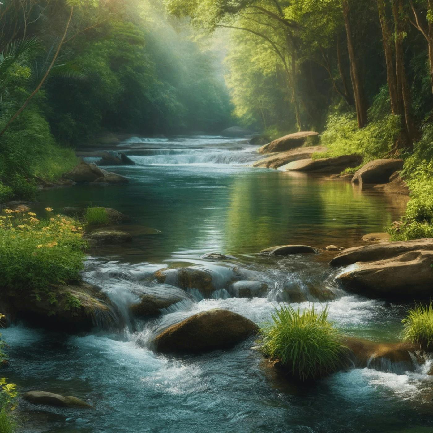 Serenidad del Río: Los Beneficios del Sonido del Agua de Río para la Relajación