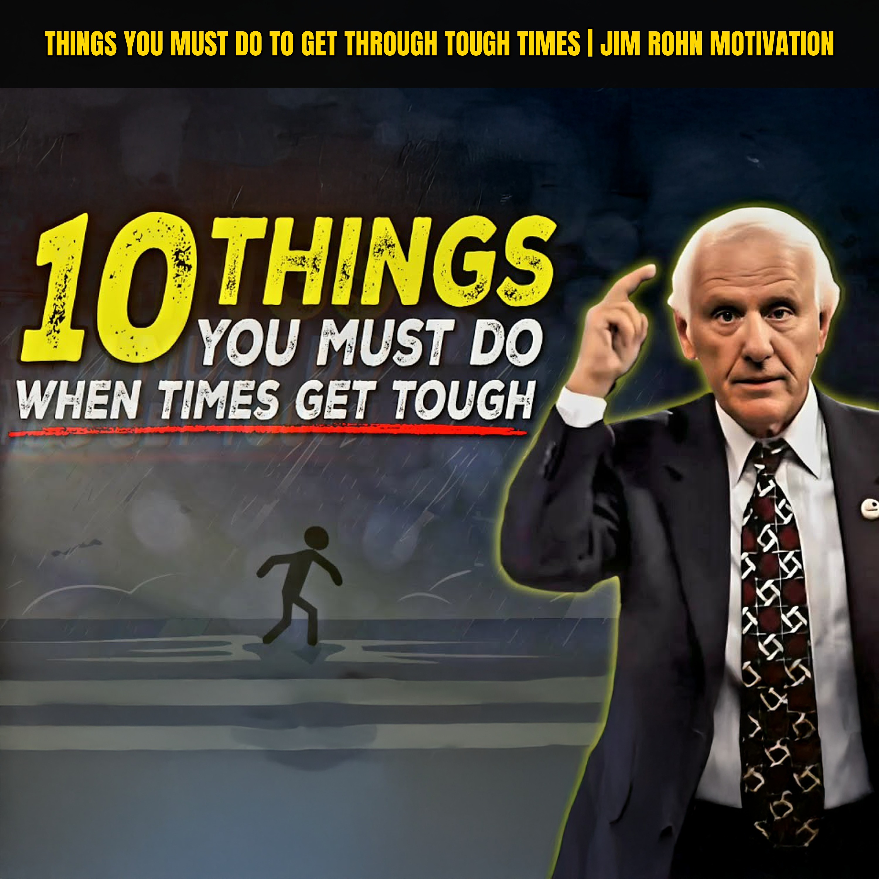 Things You Must Do to Get Through Tough Times | Jim Rohn Motivation episode artwork
