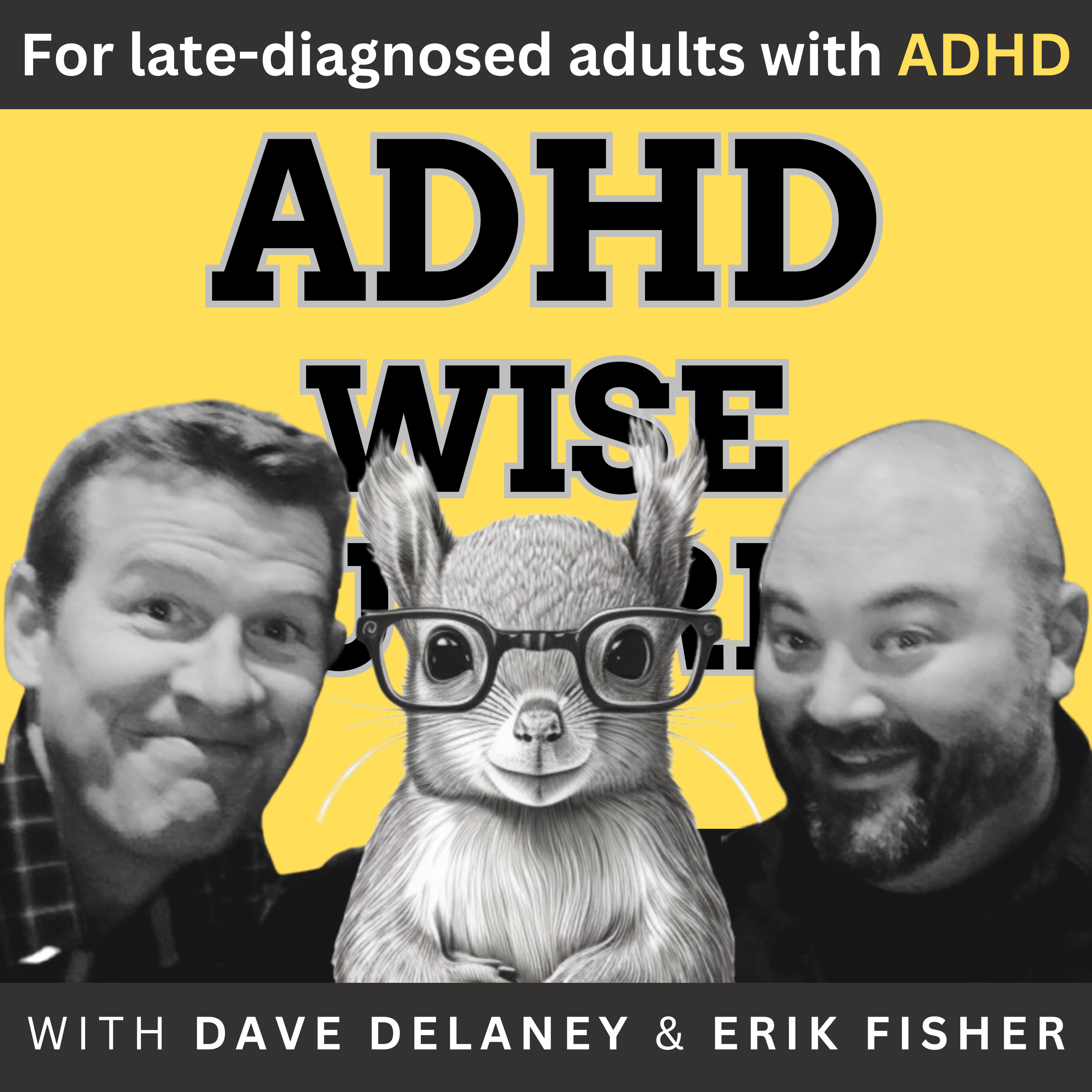 ADHD Wise Squirrels for late-diagnosed adults with ADHD.