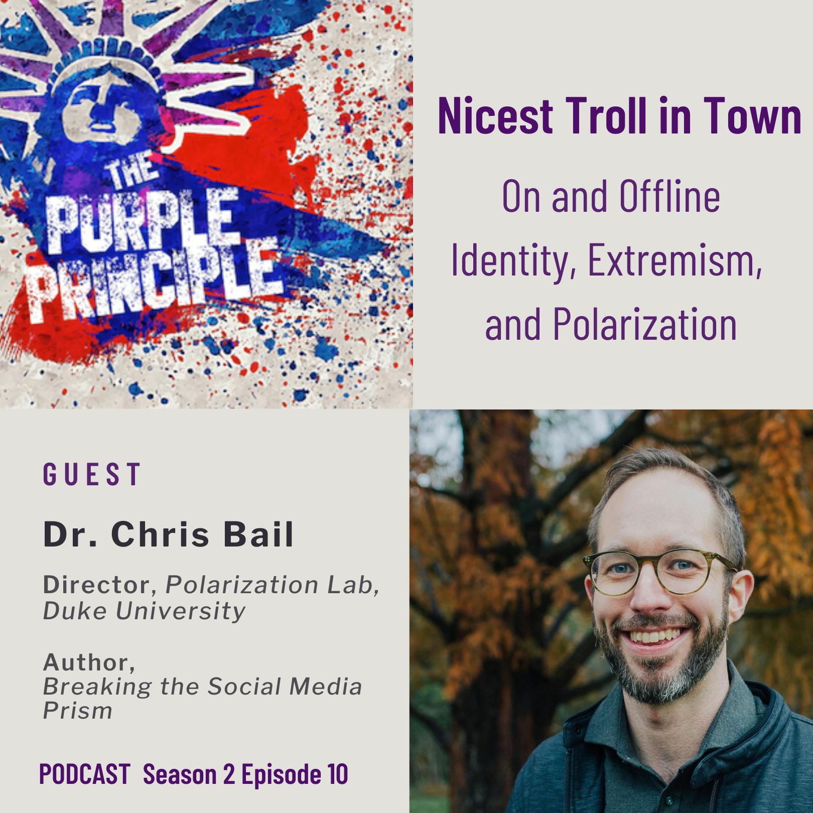 Nicest Troll in Town: On and Offline identity, Extremism, and Polarization