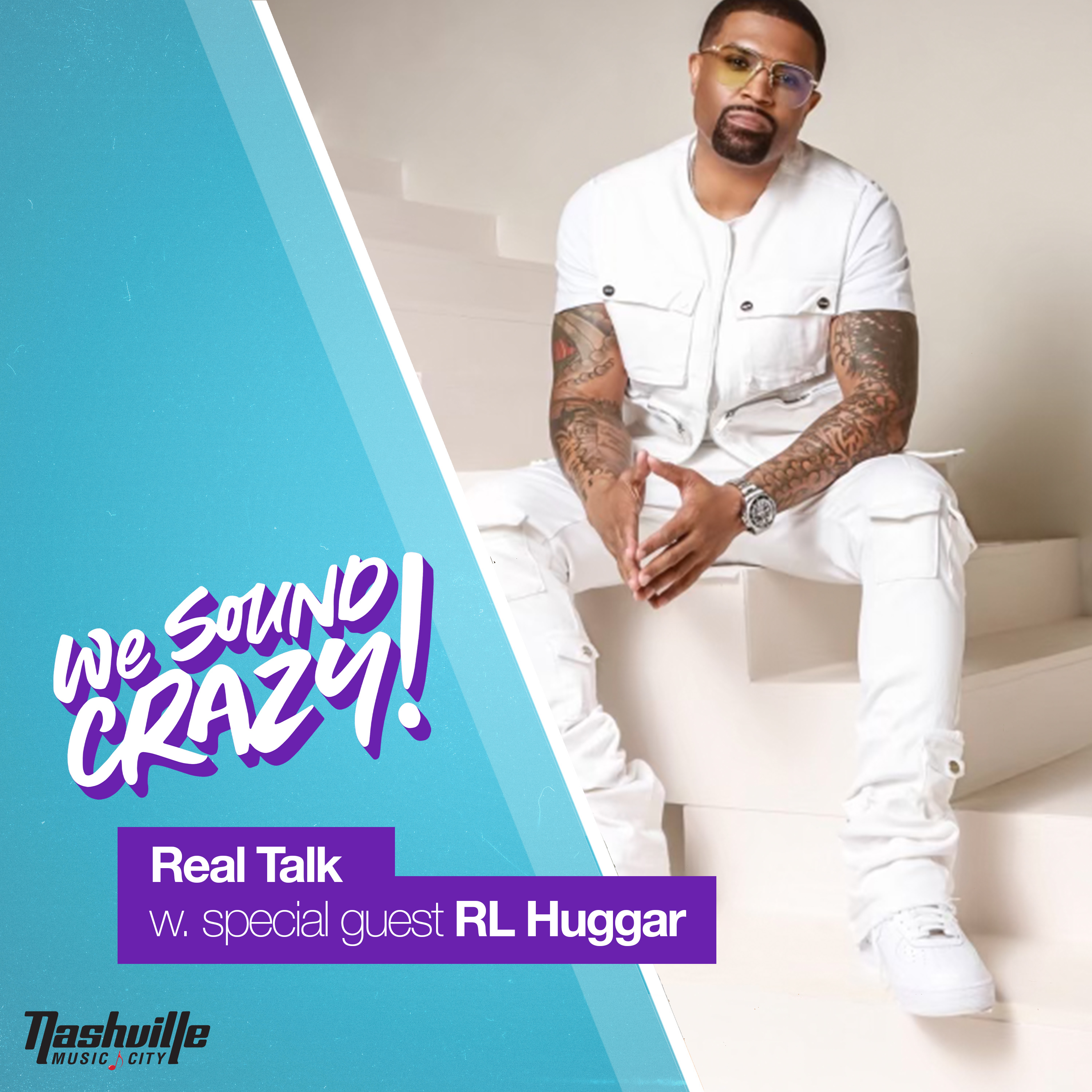 Real Talk w. special guest RL Huggar episode artwork