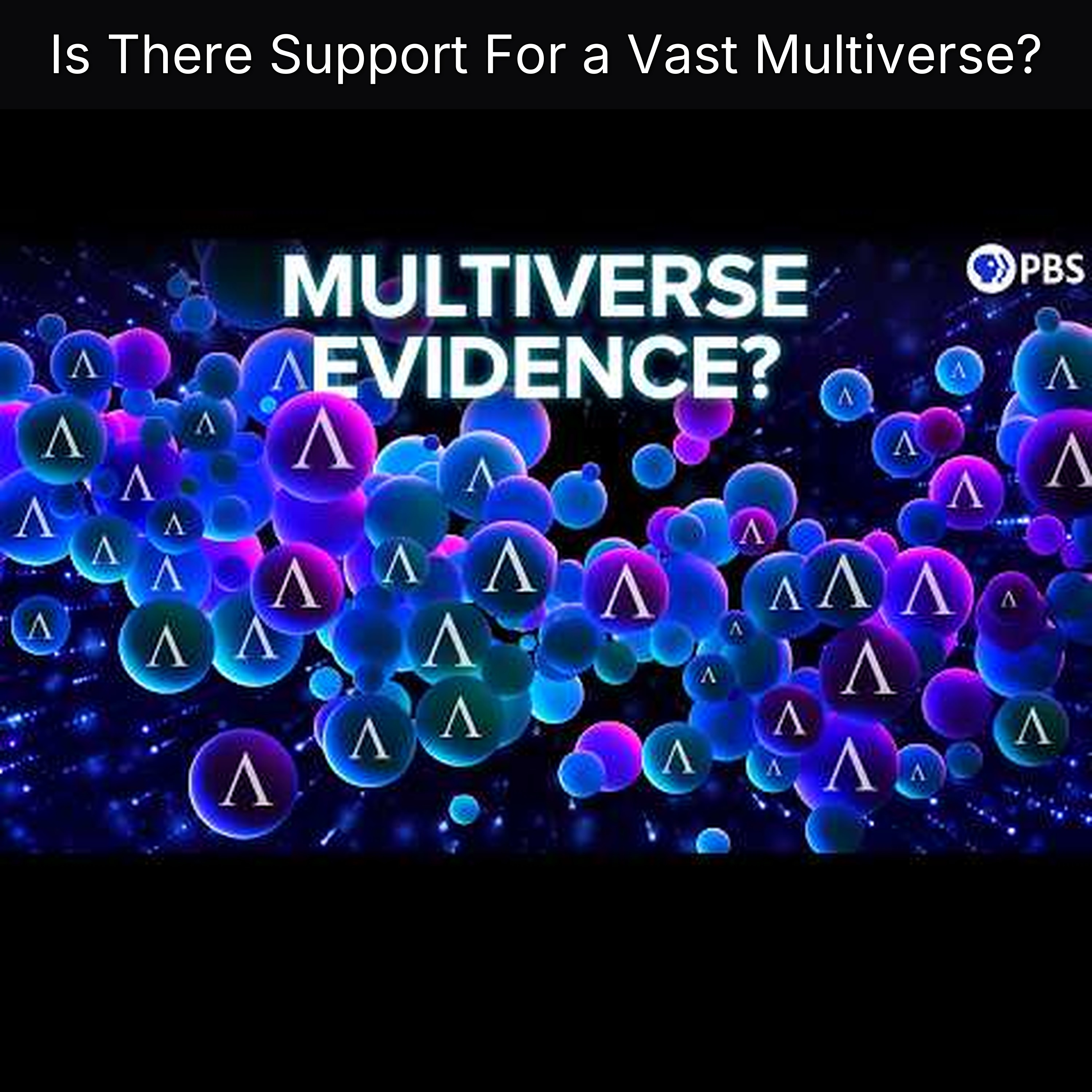 Is There Support For a Vast Multiverse?