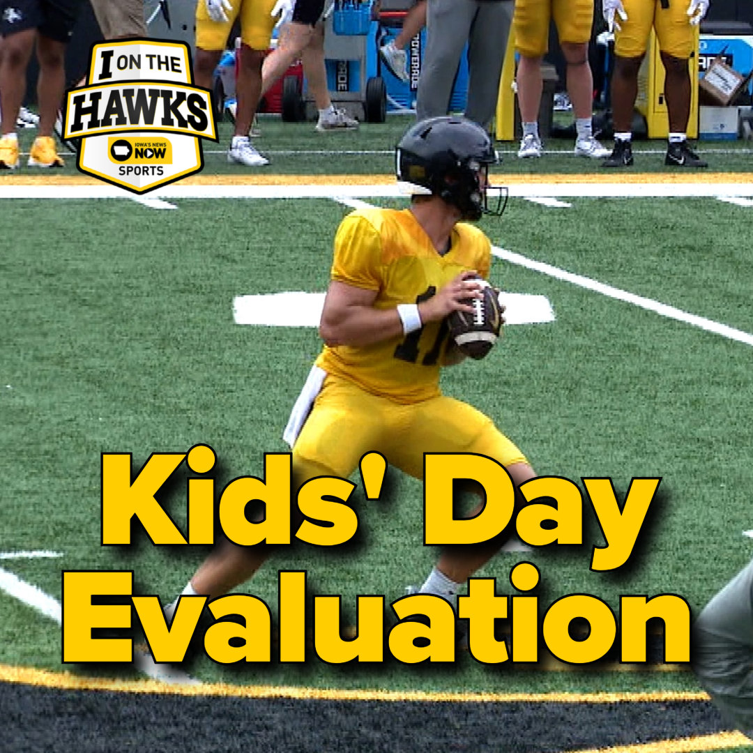 Evaluating the Iowa passing game and other notes from Kids' Day at Kinnick