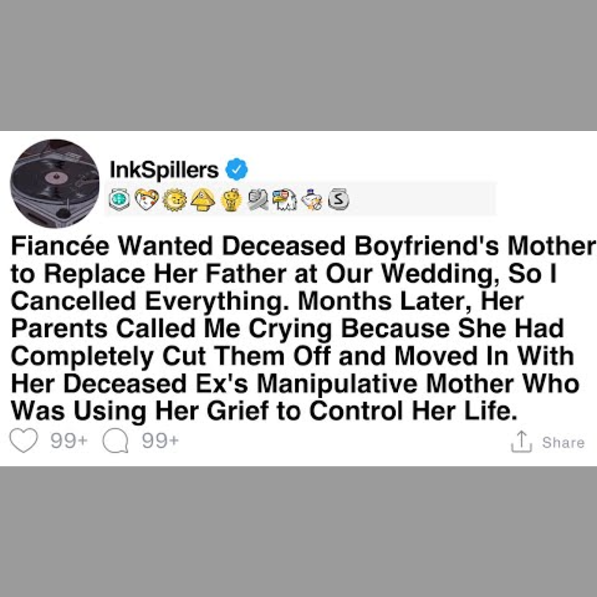 Fiancée Requested Deceased Ex's Mom to Replace Her Dad at Our Wedding, I Cancelled