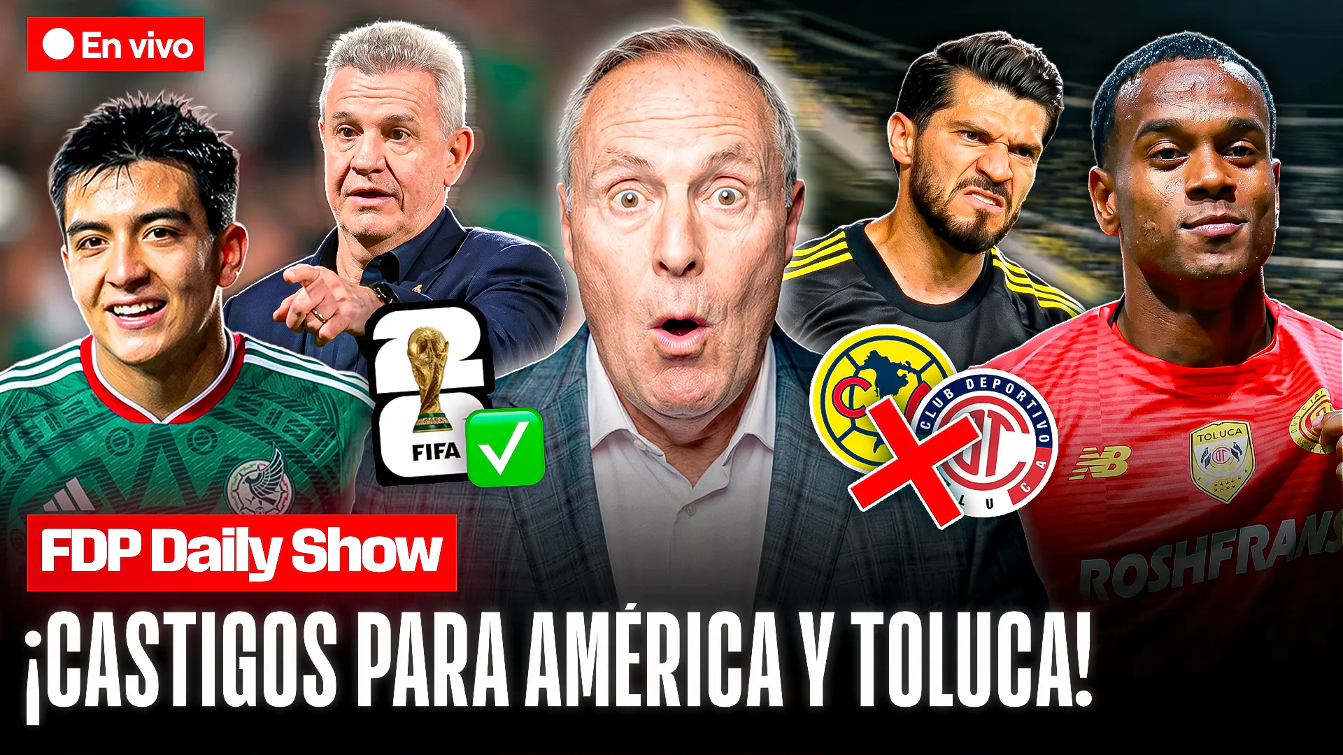 ¡DURAS SANCIONES PARA AMÉRICA Y TOLUCA! | ¿GILBERTO MORA LISTO PARA EL MUNDIAL? episode artwork