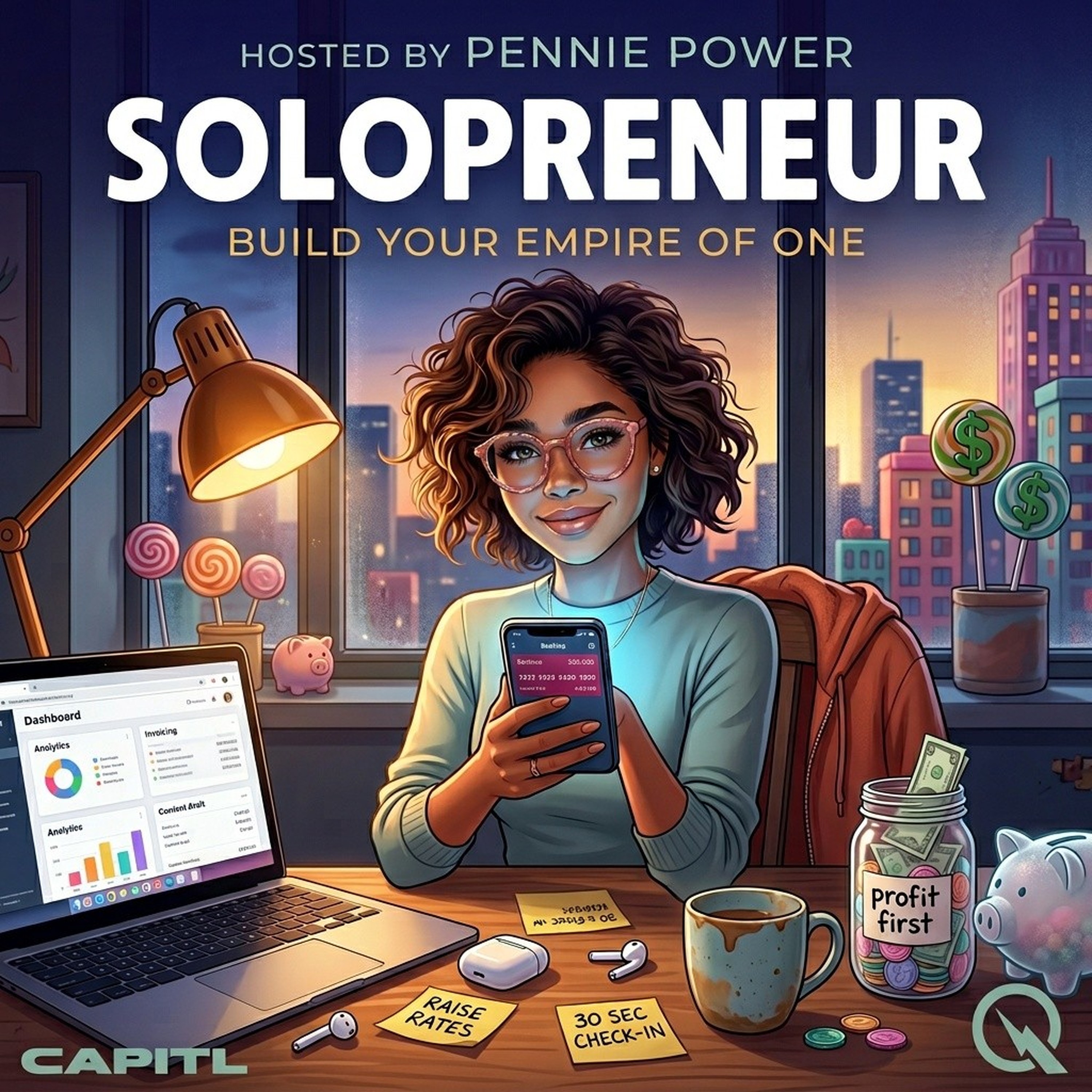 Solopreneur podcast artwork
