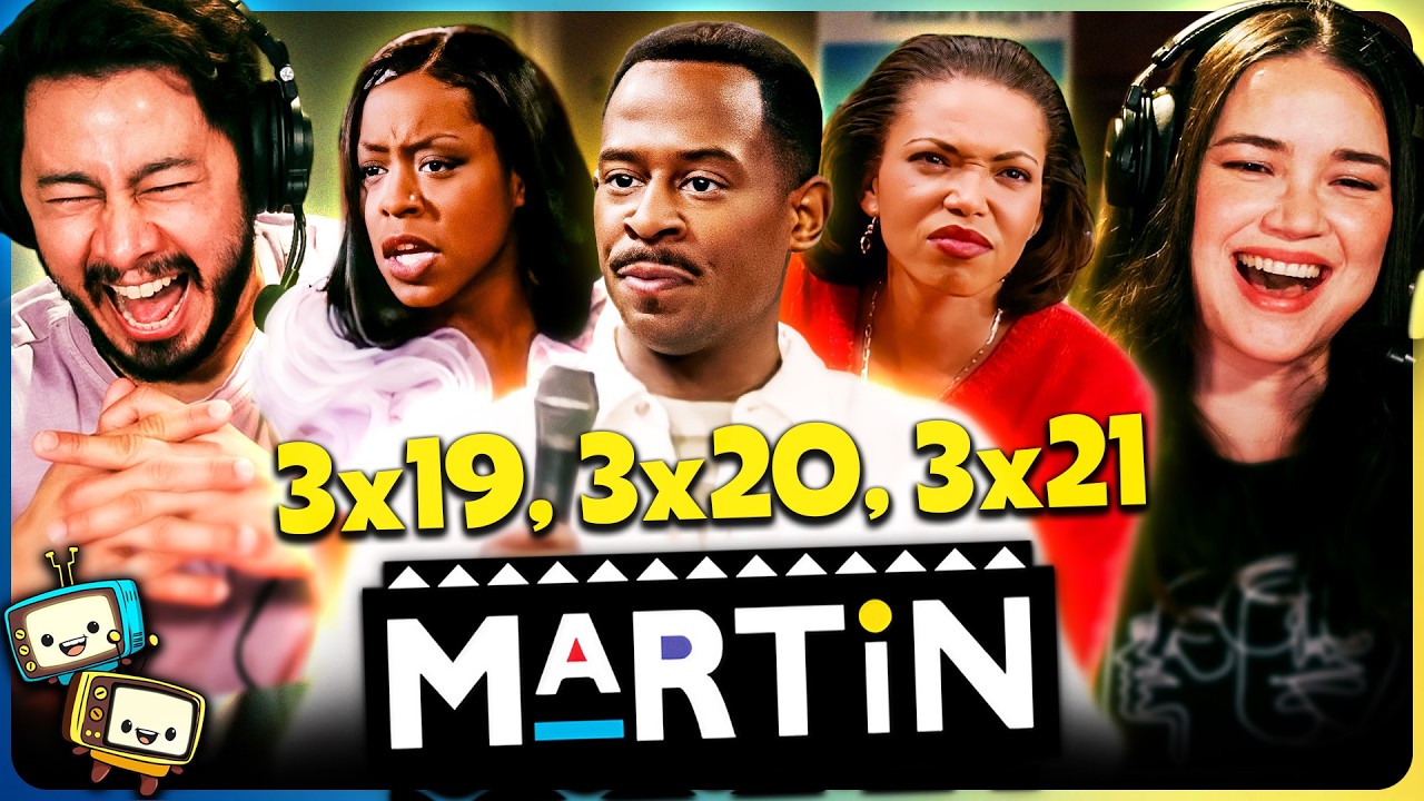 MARTIN (1994) 3x19, 3x20 & 3x21 Reaction! | First Time Watch | Martin Lawrence w/ Jaby Koay episode artwork