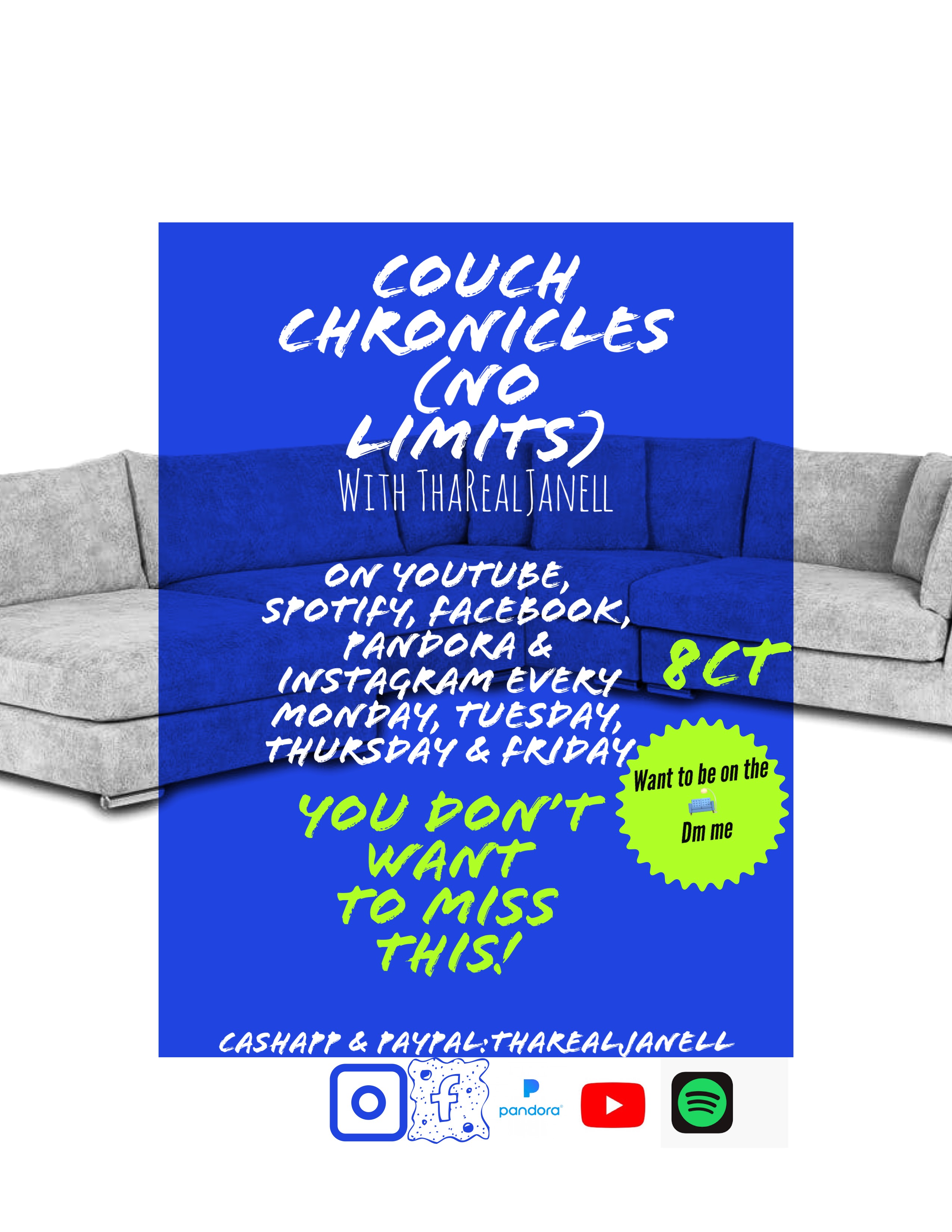 Couch Chronicles No Limits W/ Ahlani Janae episode artwork