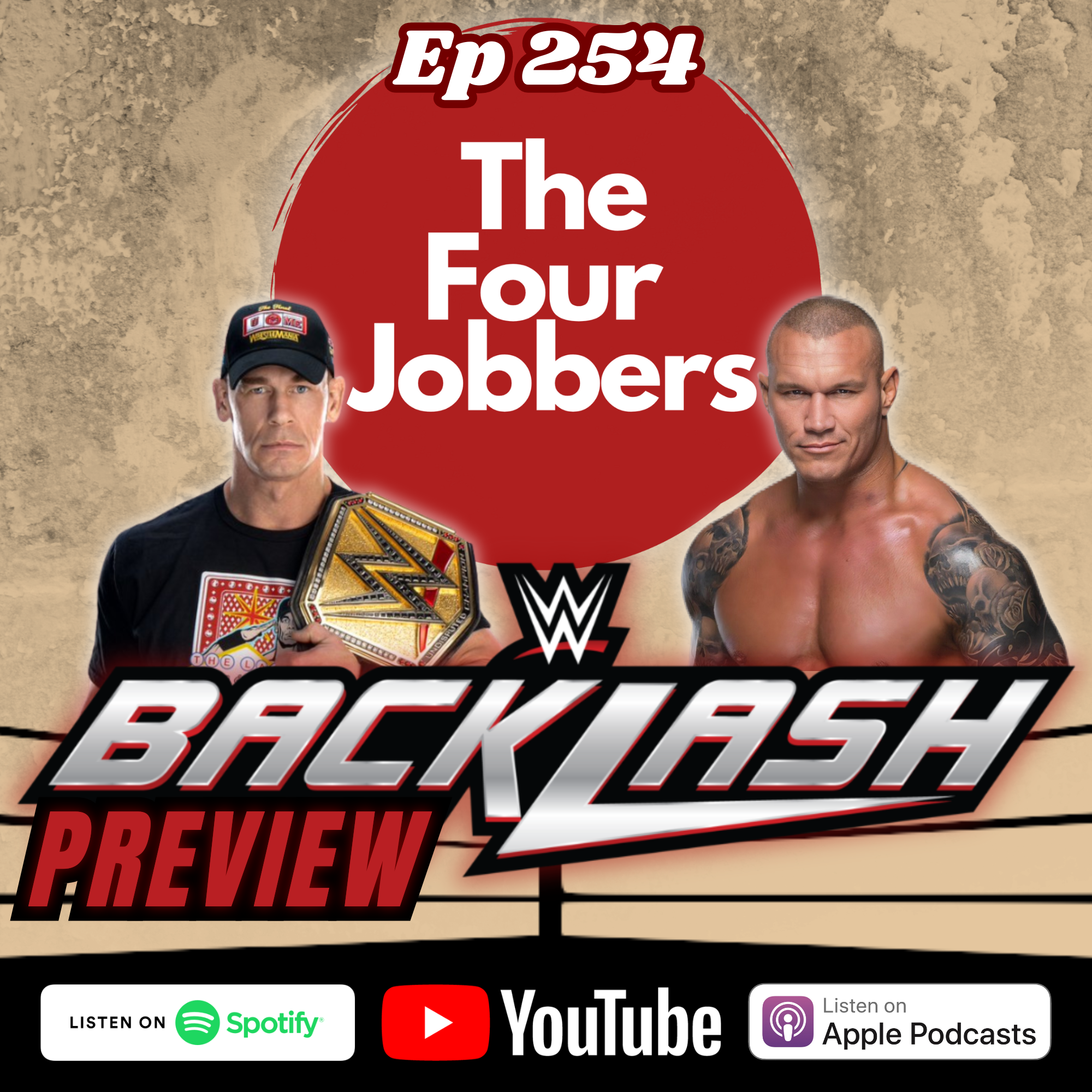 Ep 254 - WWE Backlash 2025 Preview episode artwork