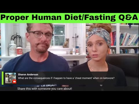 Proper Human Diet/Fasting Q&A