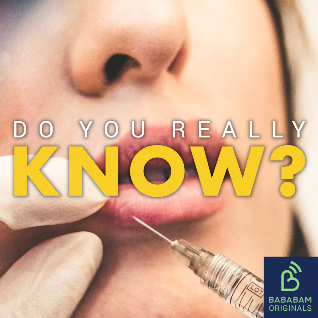 Cover art for the episode "Why are celebrities dissolving their facial fillers?" from Do you really know?