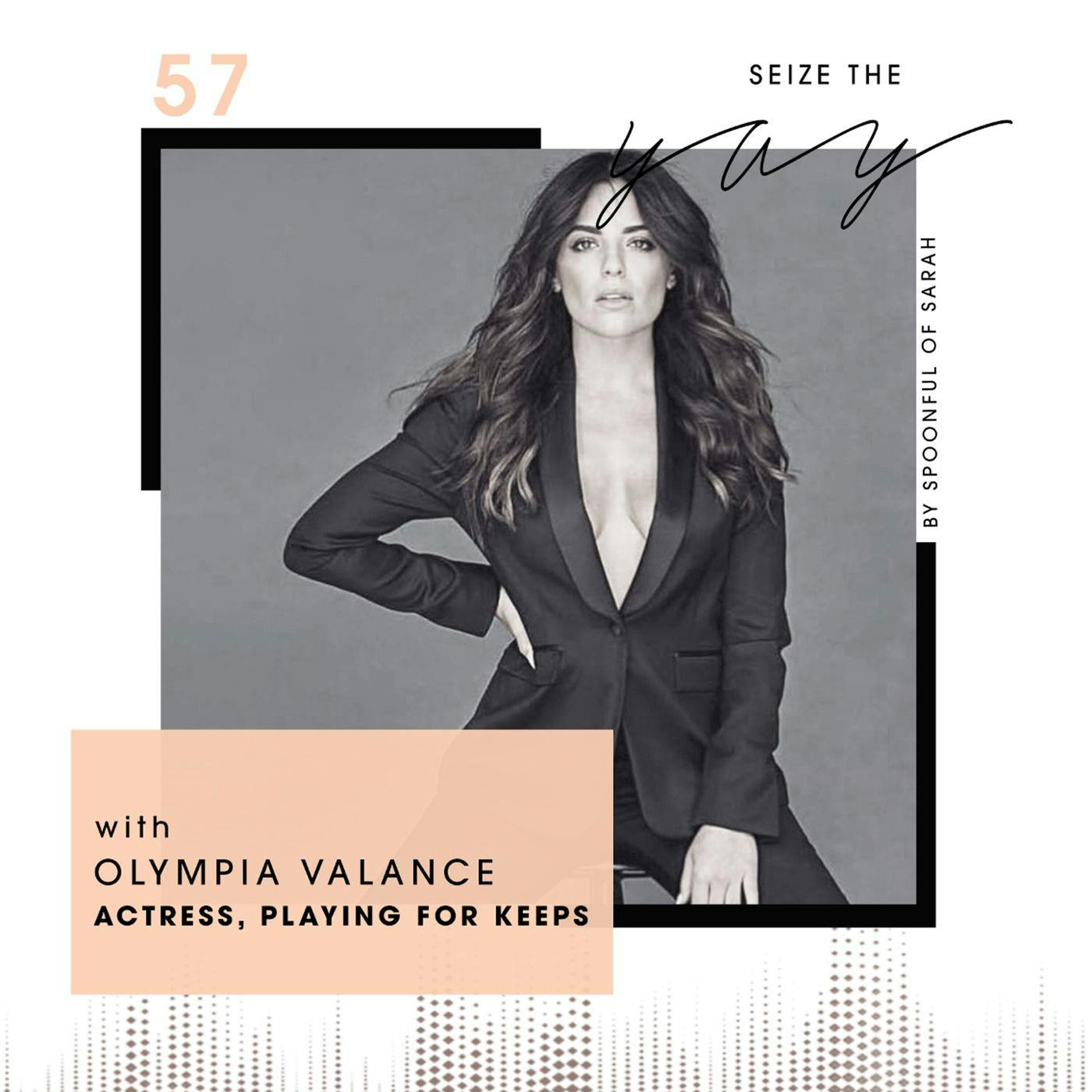 Olympia Valance // Turning the Paige to start Playing for Keeps episode artwork