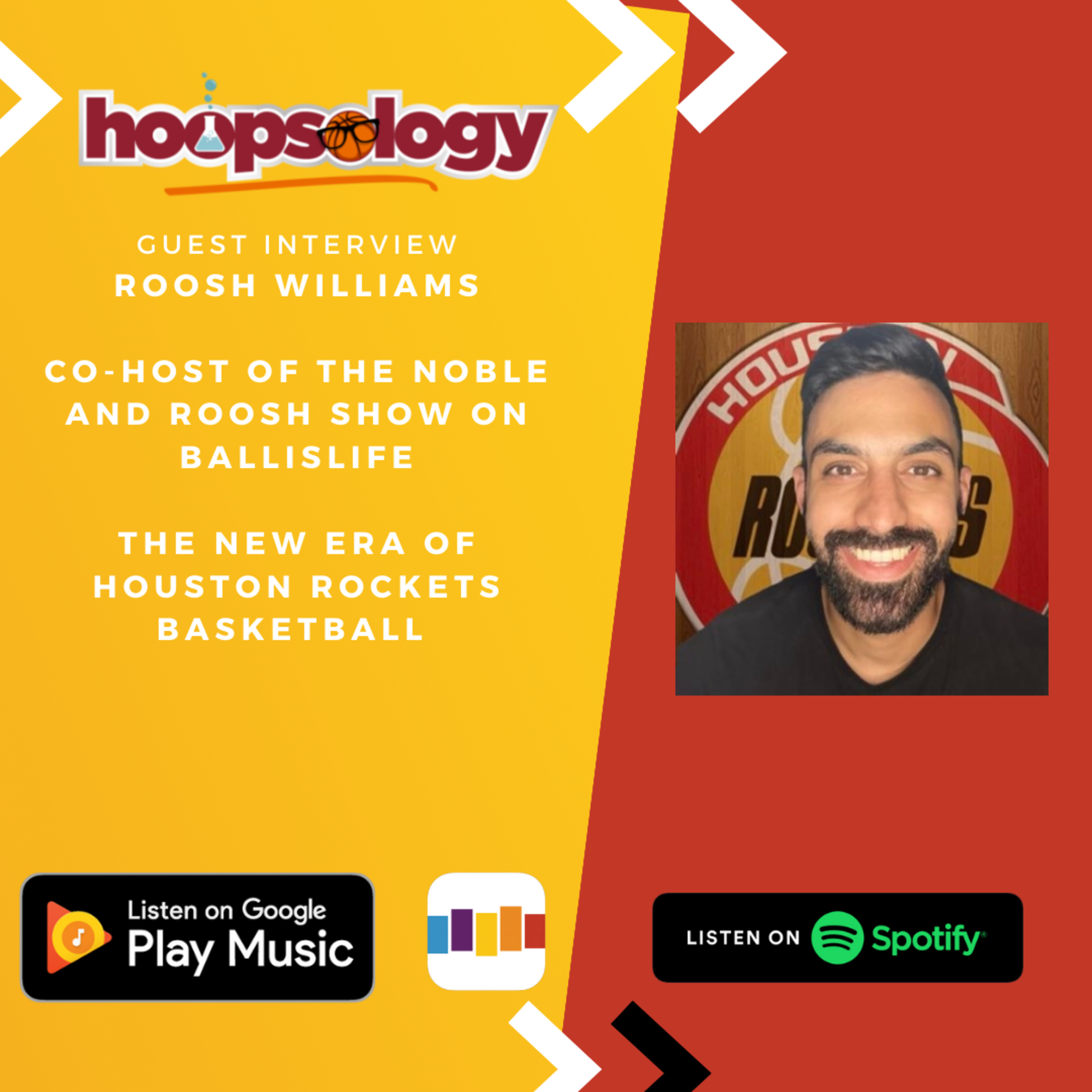 The New Era of Houston Rockets Basketball with Roosh Williams episode artwork