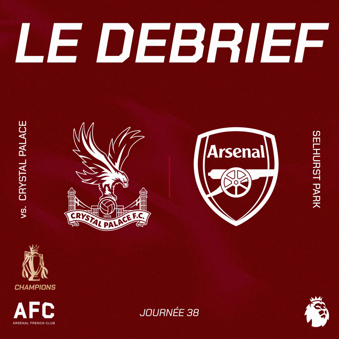 Le débrief : Crystal Palace vs Arsenal episode artwork