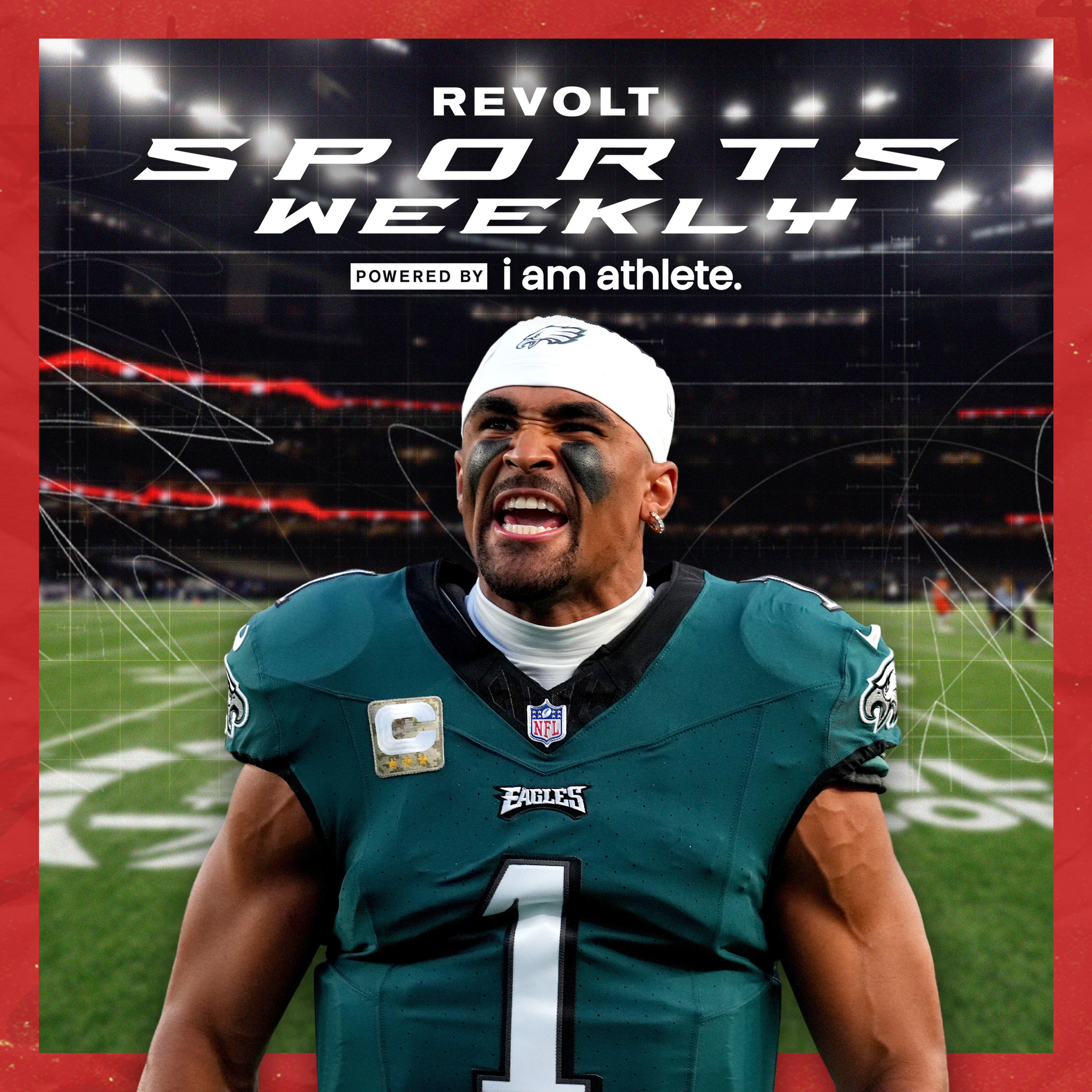 Patrick Mahomes vs. Jalen Hurts: Who’s the REAL MVP? | REVOLT Sports Weekly x I Am Athlete episode artwork