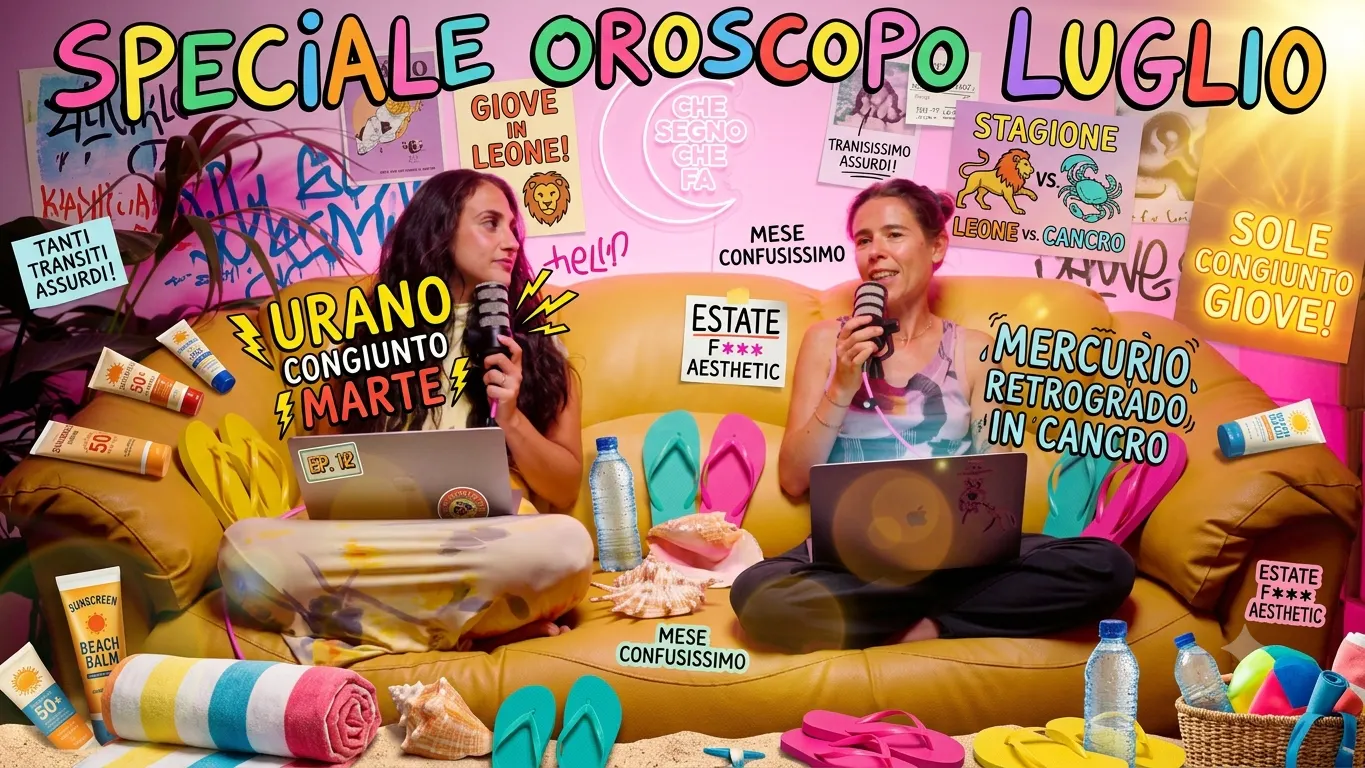 OROSCOPO SPECIALE LUGLIO ⛱️ (col bene che ti voglio) - EP.23