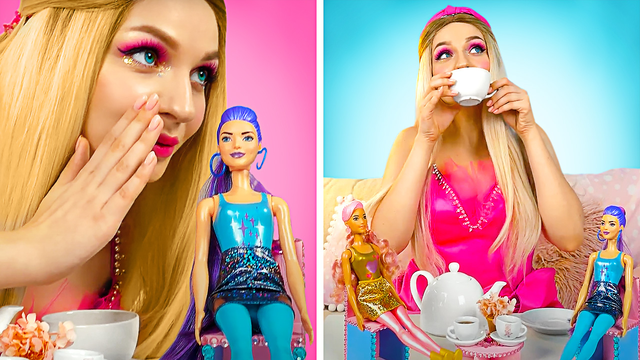 How to Make Doll Dream House | DIY Furniture Transformations