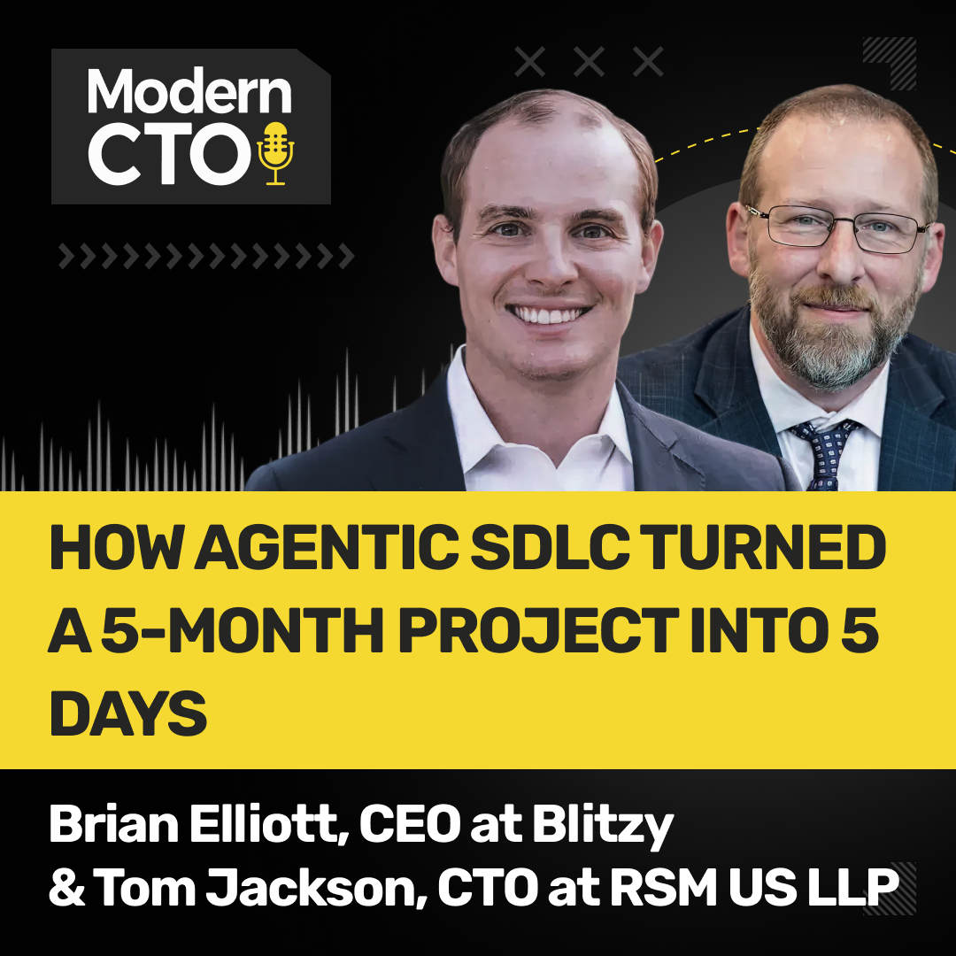 How Agentic SDLC Turned a 5-month Project Into 5 Days with Brian Elliott, CEO at Blitzy and Tom Jackson, CTO at RSM US LLP