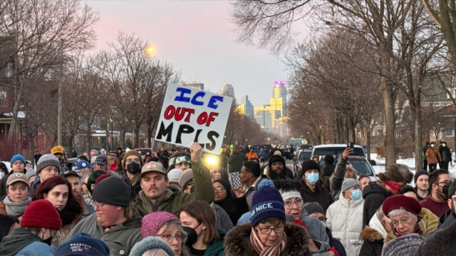 Protestas Anti-I.C.E. estallan en Minneapolis