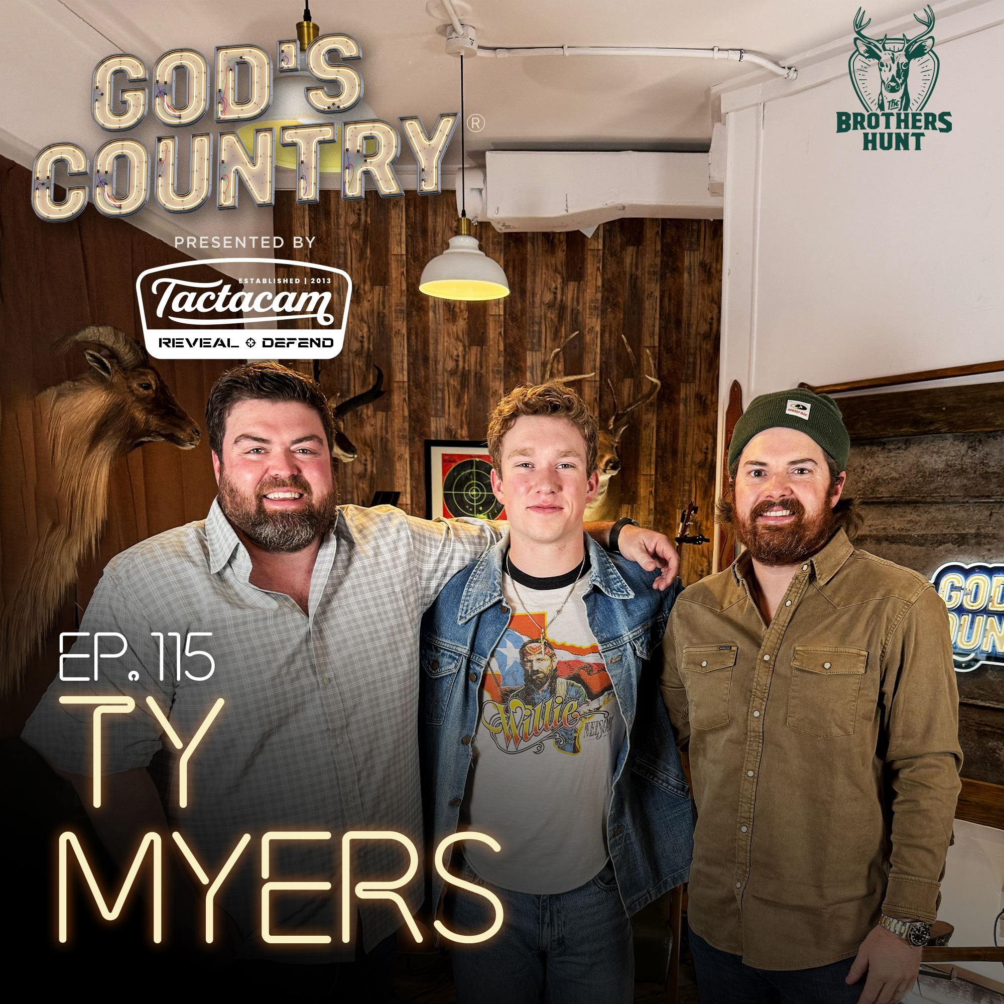 Ty Myers talks Willie Nelson, Western Hunting, and Touring with Luke Combs on God's Country Podcast