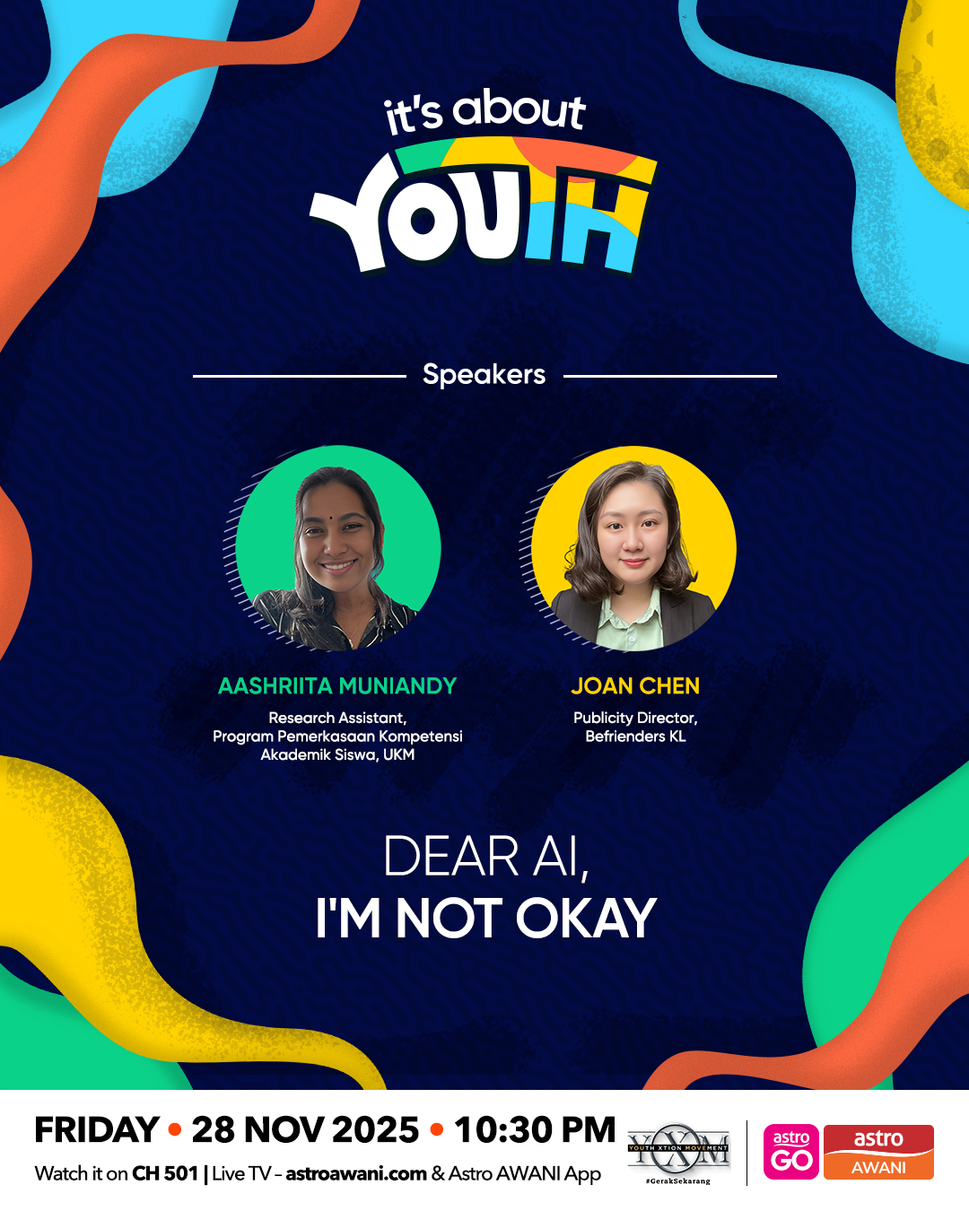 It’s About YOUth: Dear AI, I'm Not Okay