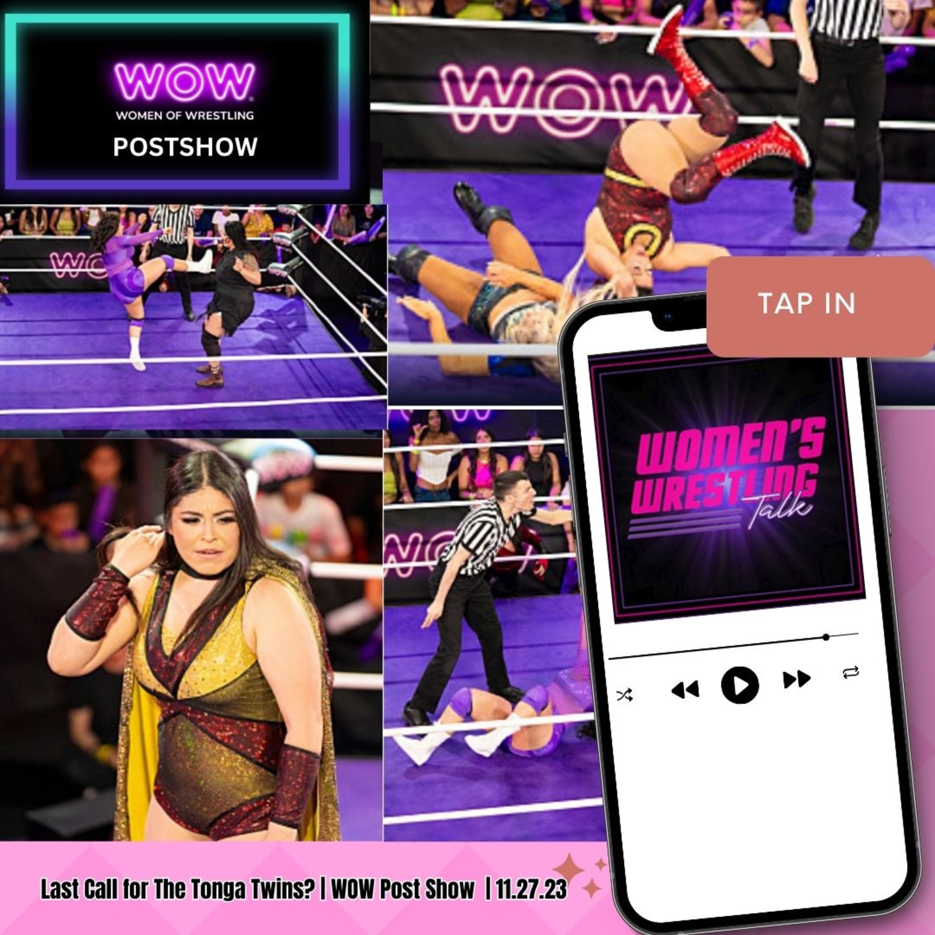 Last Call for The Tonga Twins? | WOW Post Show | 11.27.23 episode artwork