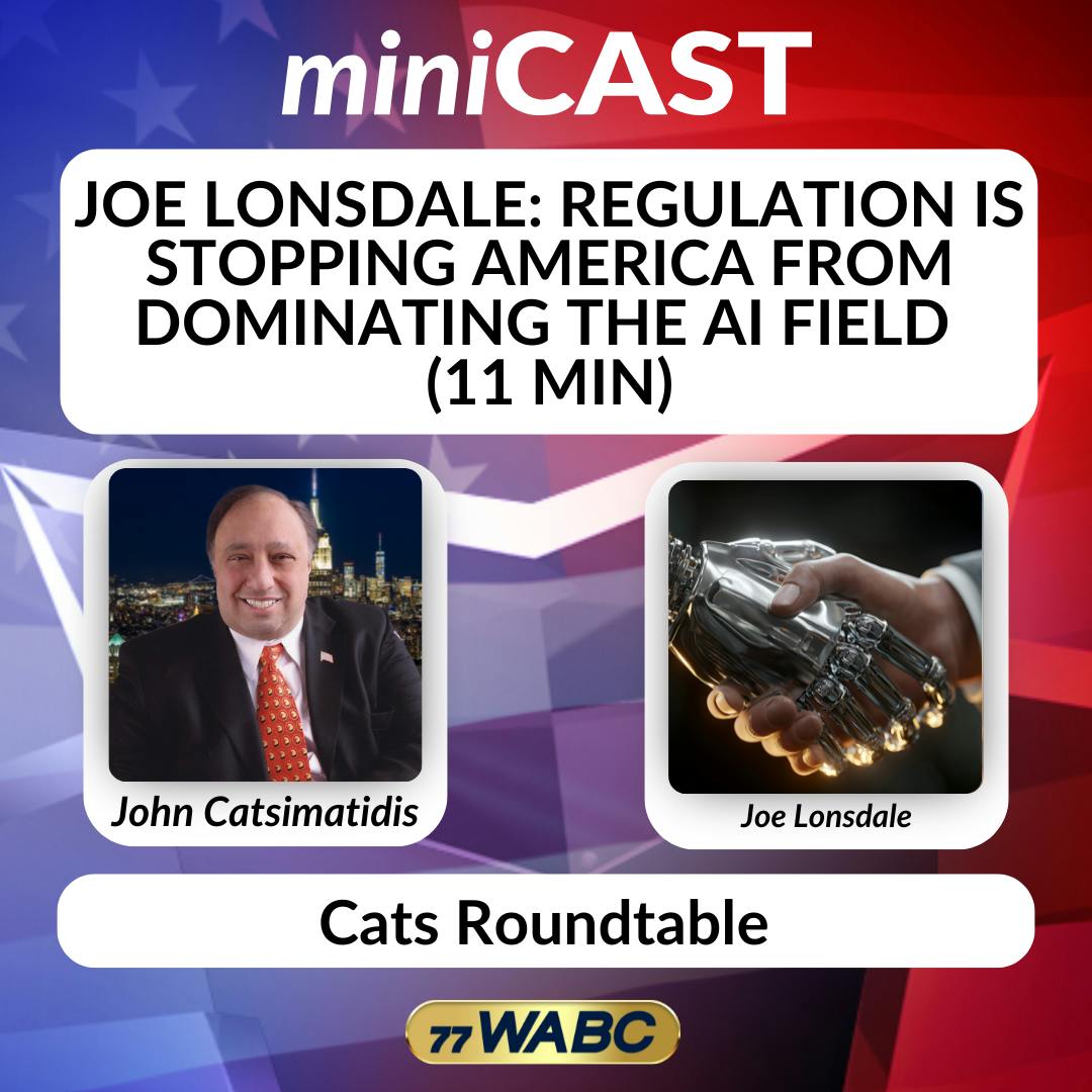 Joe Lonsdale: Regulation is Stopping America from Dominating the AI Field (11 min) Joe Lonsdale: Regulation is Stopping America from Dominating the AI Field (11 min)