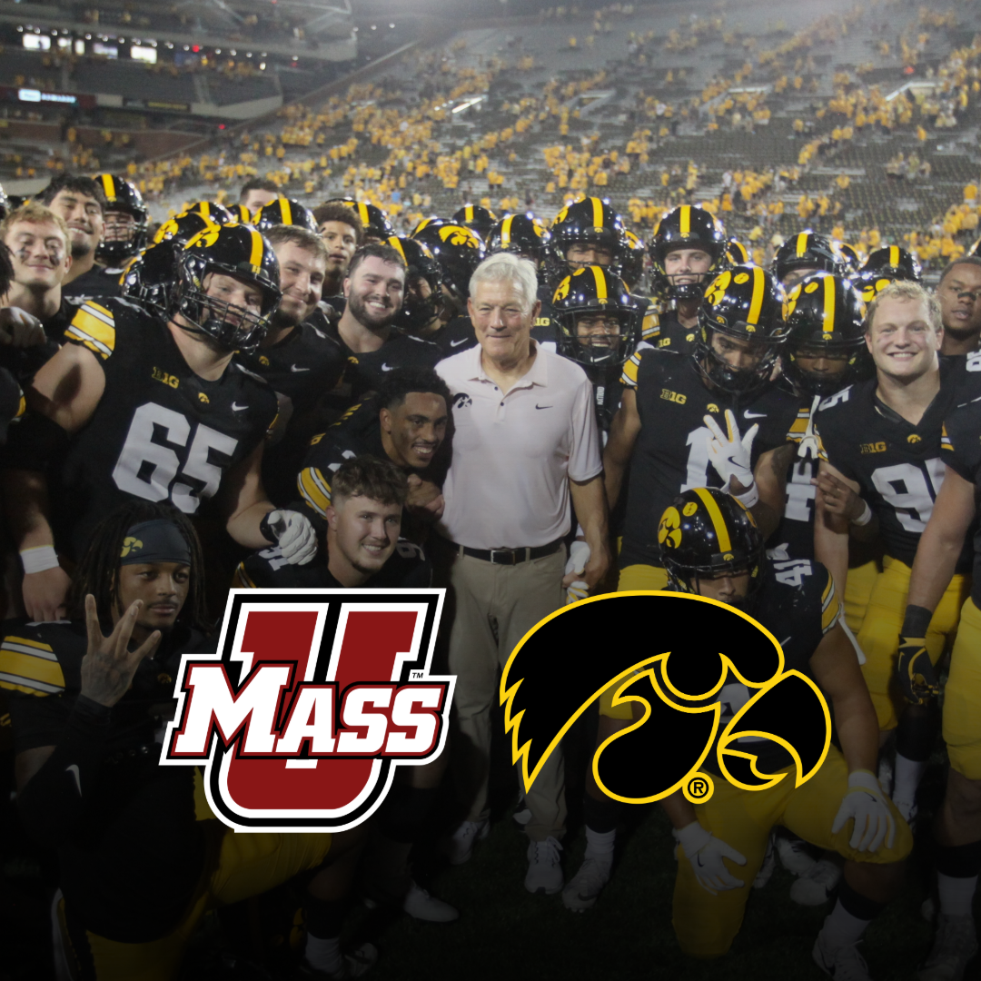 Kirk Ferentz becomes Big Ten's all-time wins leader with 47-7 win over UMass