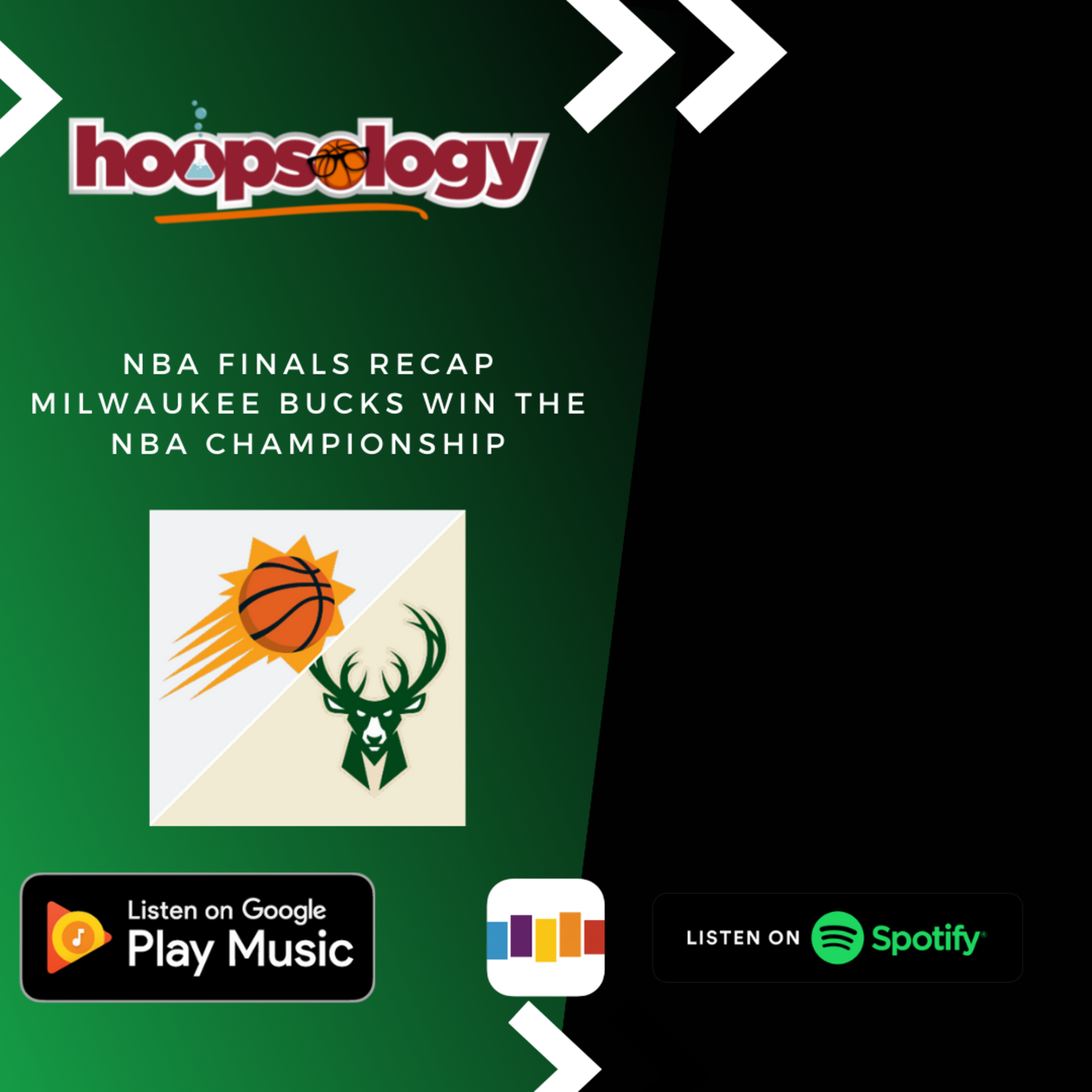 Bucks are the NBA Champs! Hoopsology NBA Finals Recap episode artwork