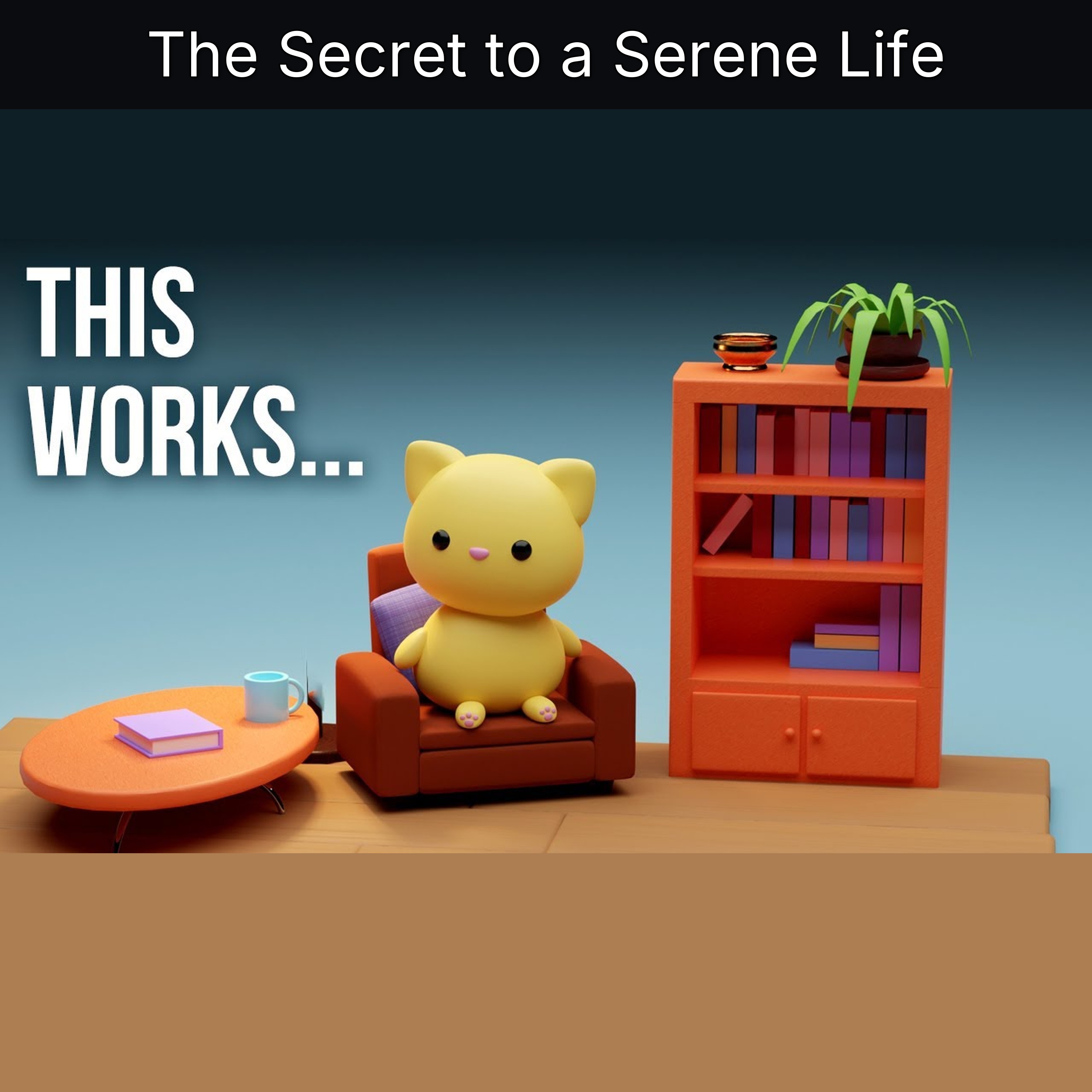 The Secret to a Serene Life
