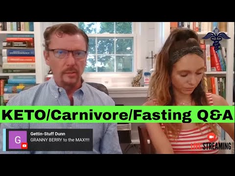 KETO/Carnivore/Fasting Q&A c Dr Ken & NeishaLovesIt