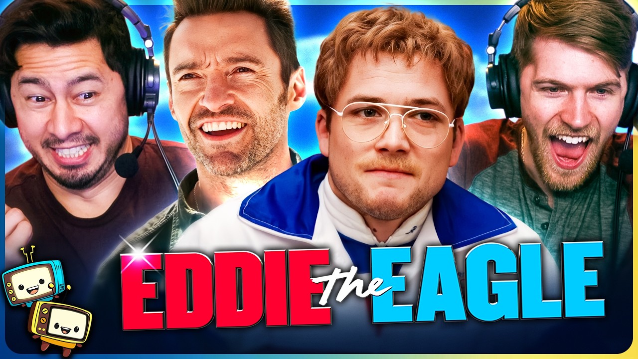 EDDIE THE EAGLE (2015) Movie Reaction! | First Time Watch | Taron Egerton | Hugh Jackman episode artwork